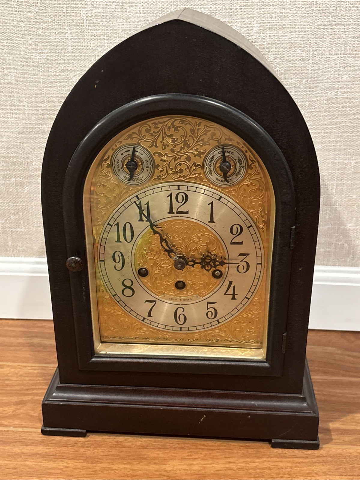 Seth Thomas Model #72 Westminster Chime Mantle Clock With 113 Movement - Runs Seth Thomas Model #72 Westminster Chime Mantle Clock With 113 Movement - Runs
