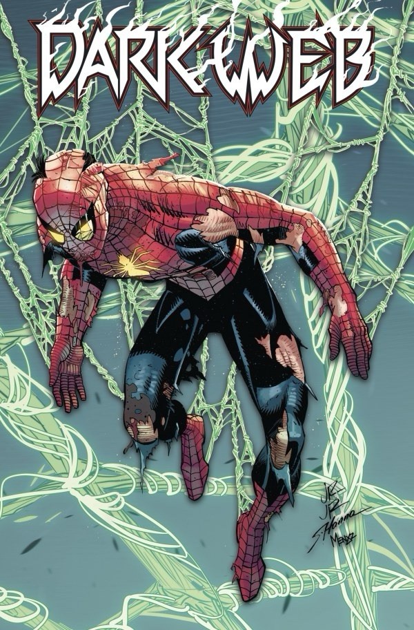 Marvel Comics ‘Dark Web Omnibus’ (2025) John Romita Jr. Cover Marvel Comics ‘Dark Web Omnibus’ (2025) John Romita Jr. Cover