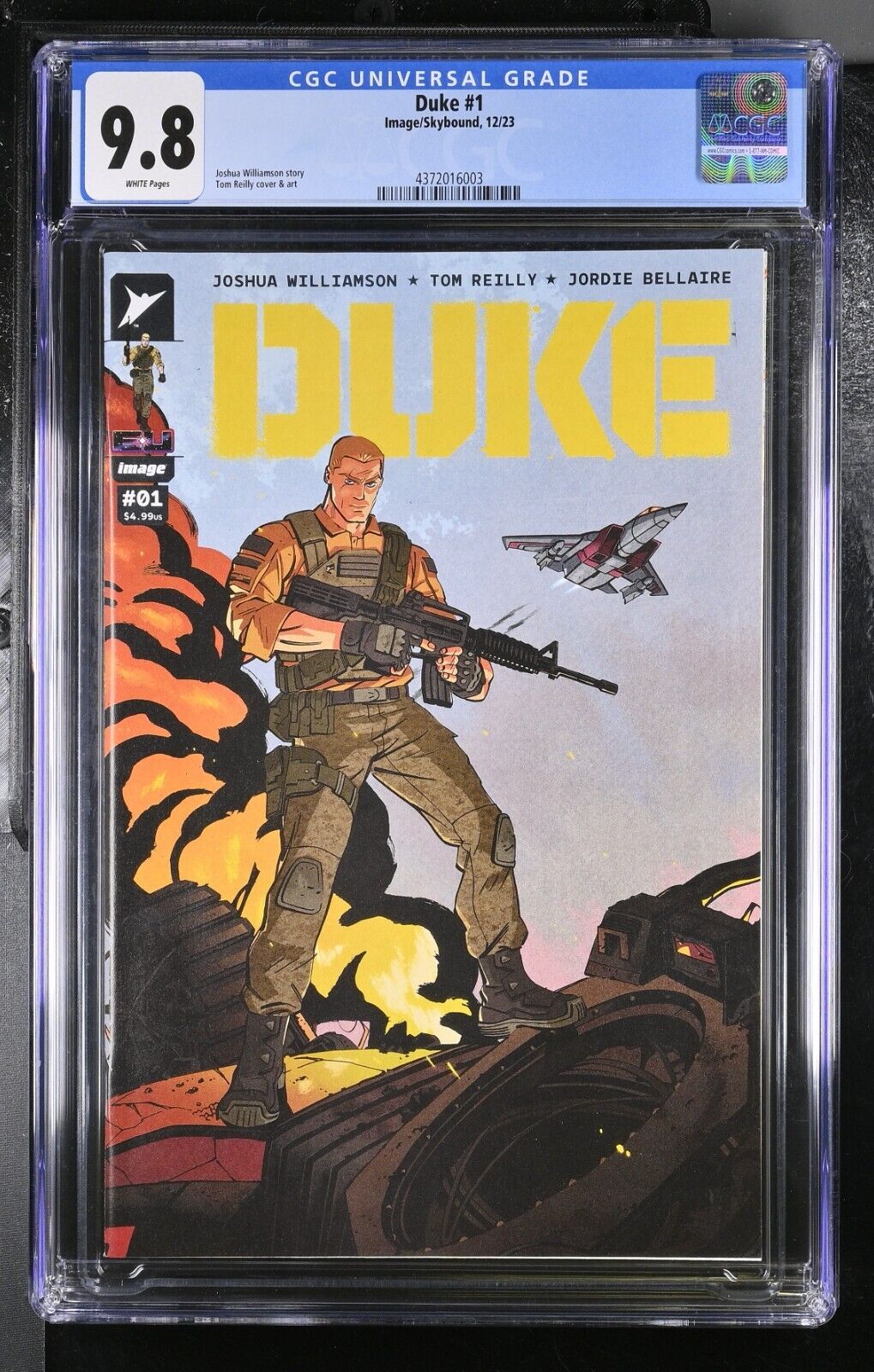 Duke #1 CGC 9.8 Cover A Image/Skybound 2023 G.I. Joe Transformers Void Rivals GI