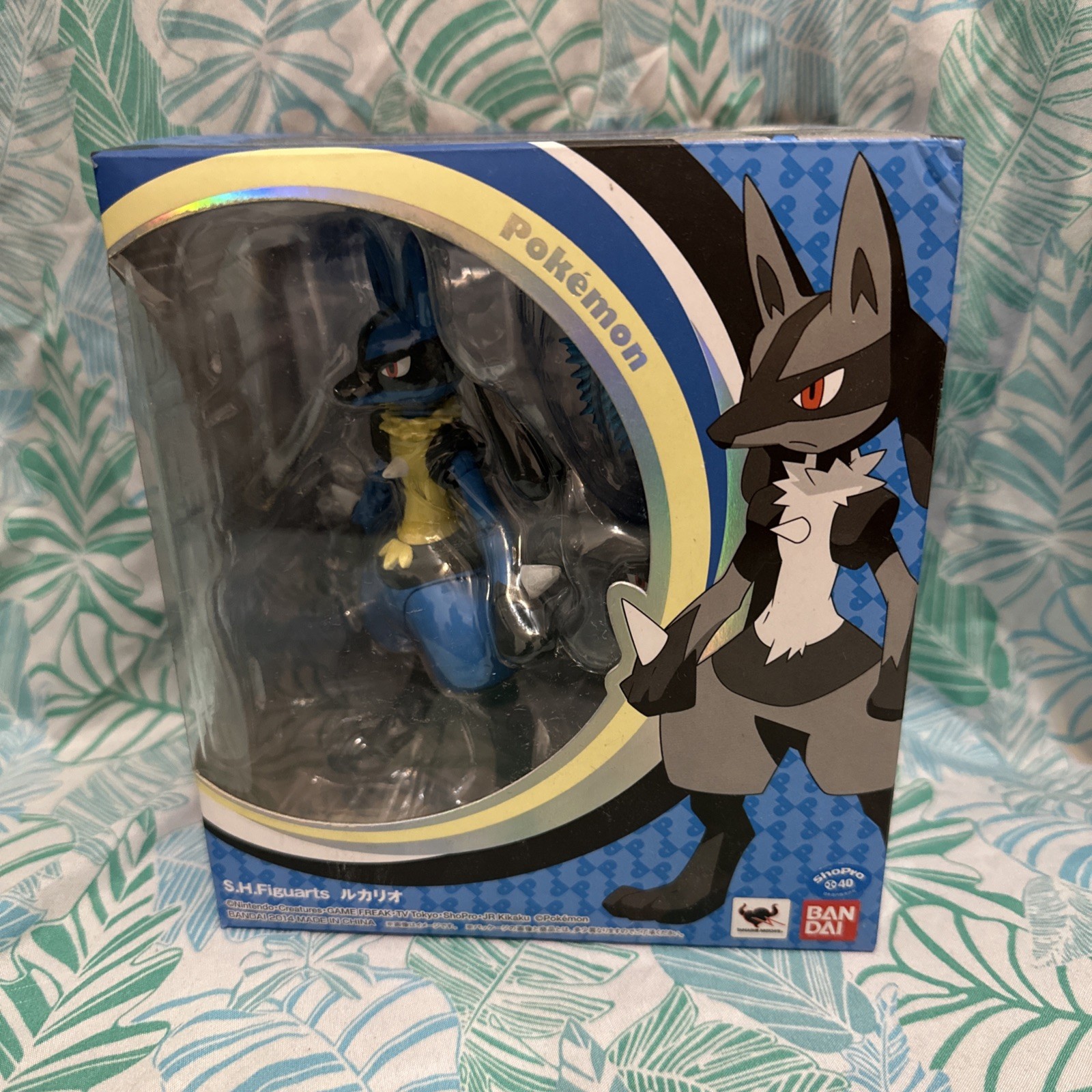 Pokemon LUCARIO Action Figure Bandai S.H.Figuarts Tamasii Nations Character Toy Pokemon LUCARIO Action Figure Bandai S.H.Figuarts Tamasii Nations Character Toy