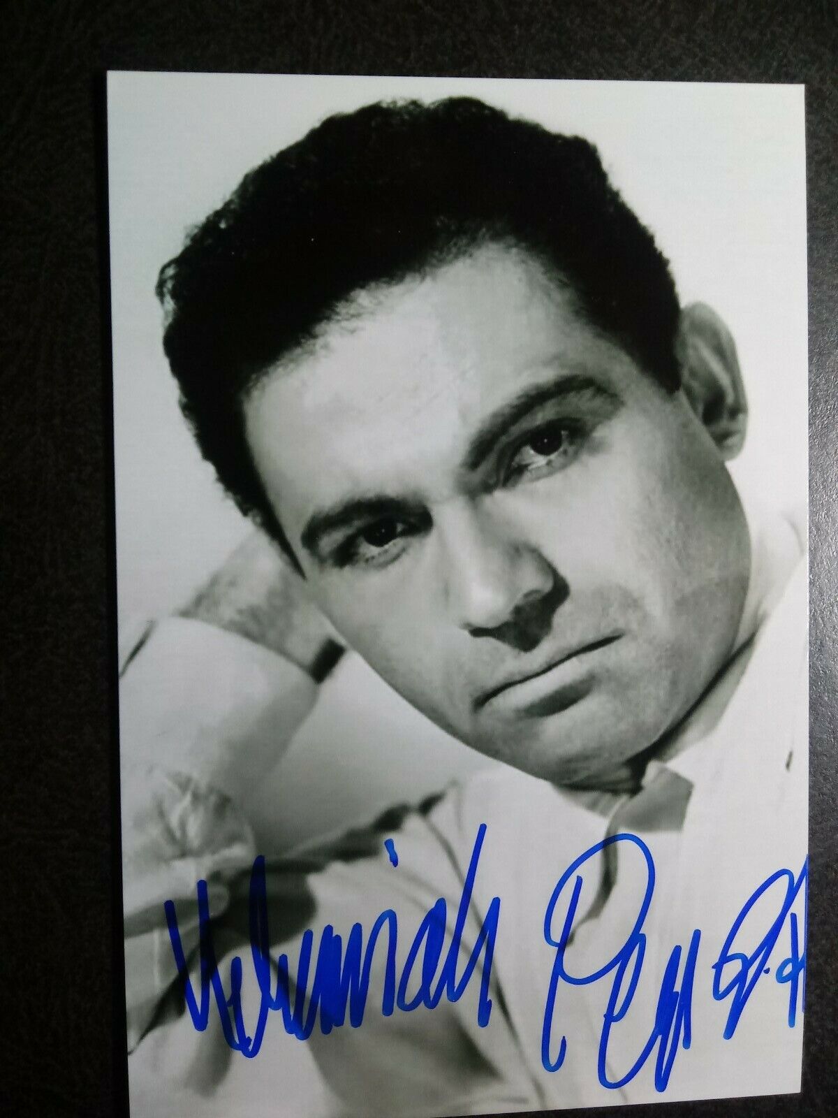 NEHEMIAH PERSOFF Authentic Hand Signed Autograph 4X6 PHOTO - FAMOUS ACTOR