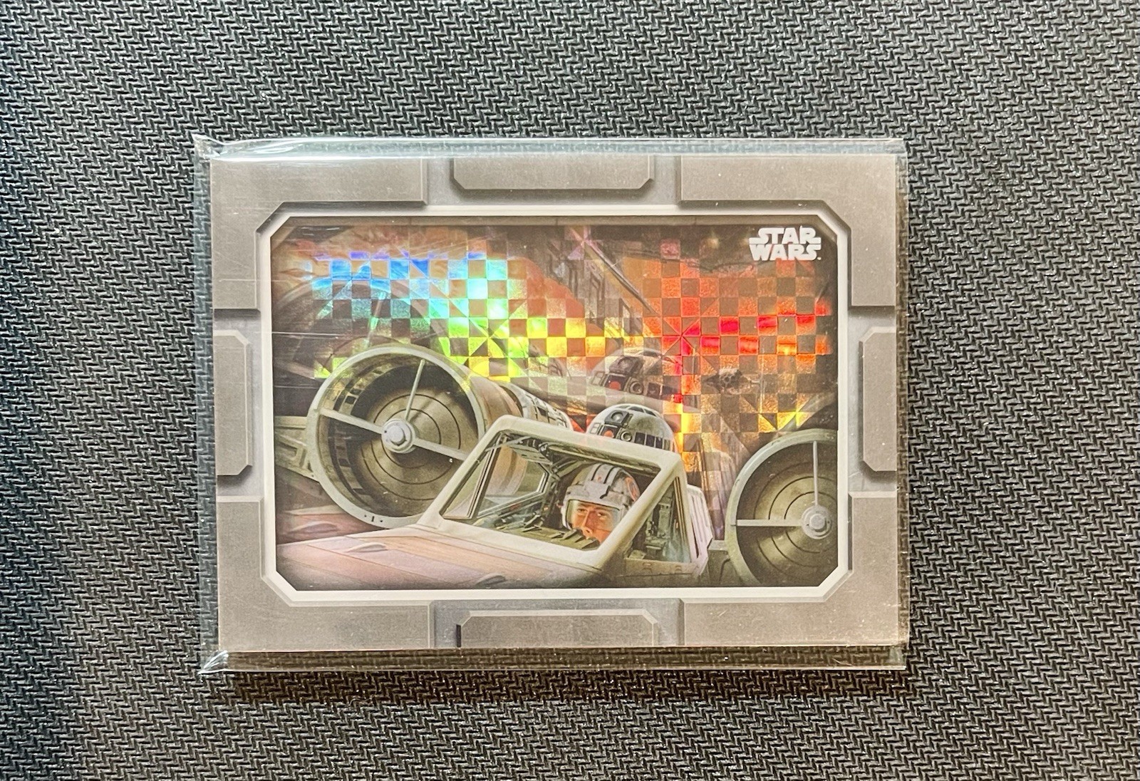 2025 Topps Chrome Star Wars Galaxy #LAY-5 Trench Run  X-Fractor 10/10 