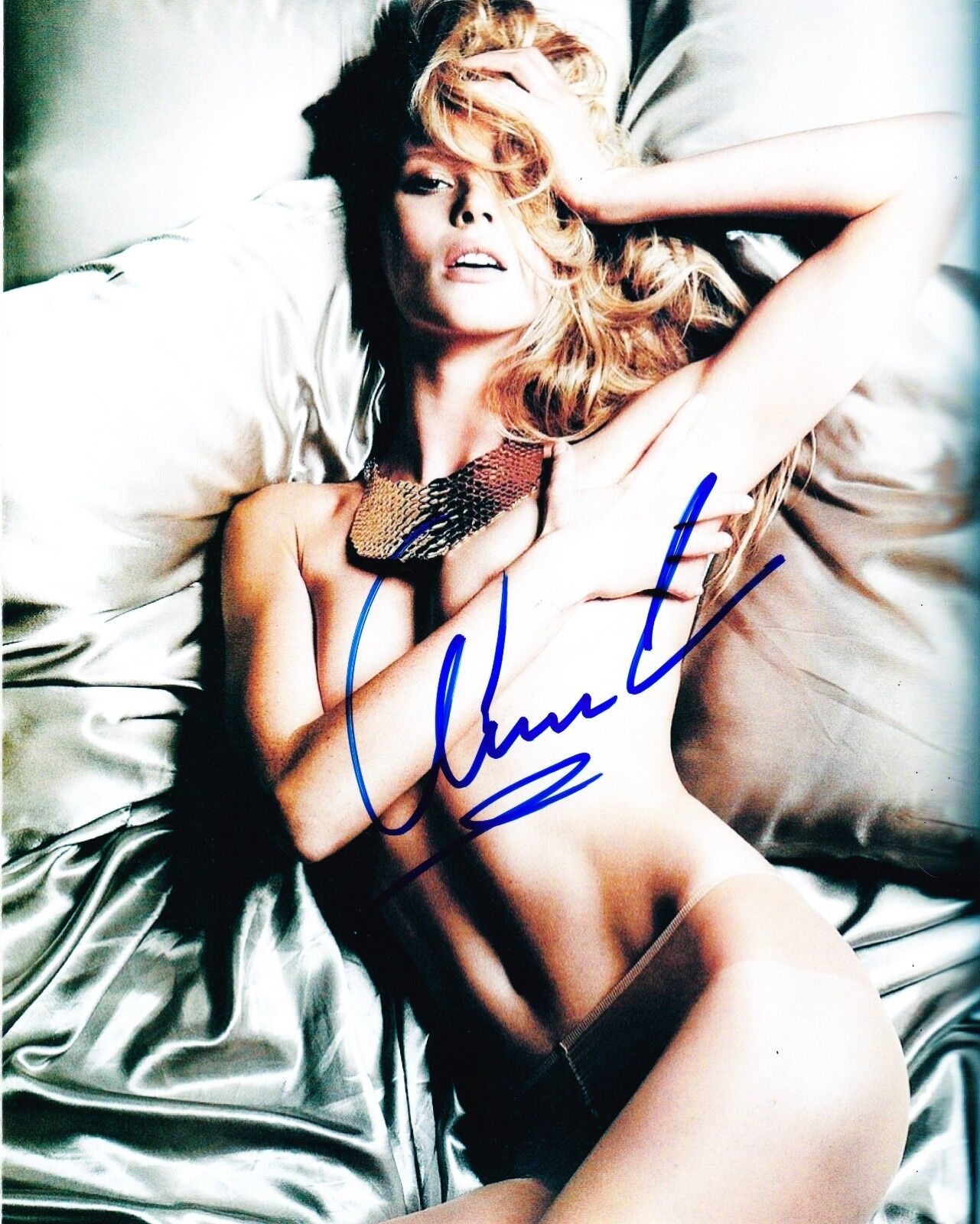 ANNE VYALITSYNA ANNEV SIGNED 8X10 PHOTO AUTHENTIC AUTOGRAPH SPORTS ILLUSTRATED A