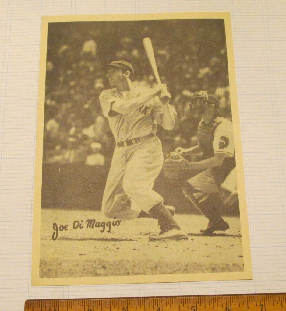 VINTAGE BASEBALL 1949 ALL STAR PHOTO PACK JOE DIMAGGIO, N.Y. YANKEES,