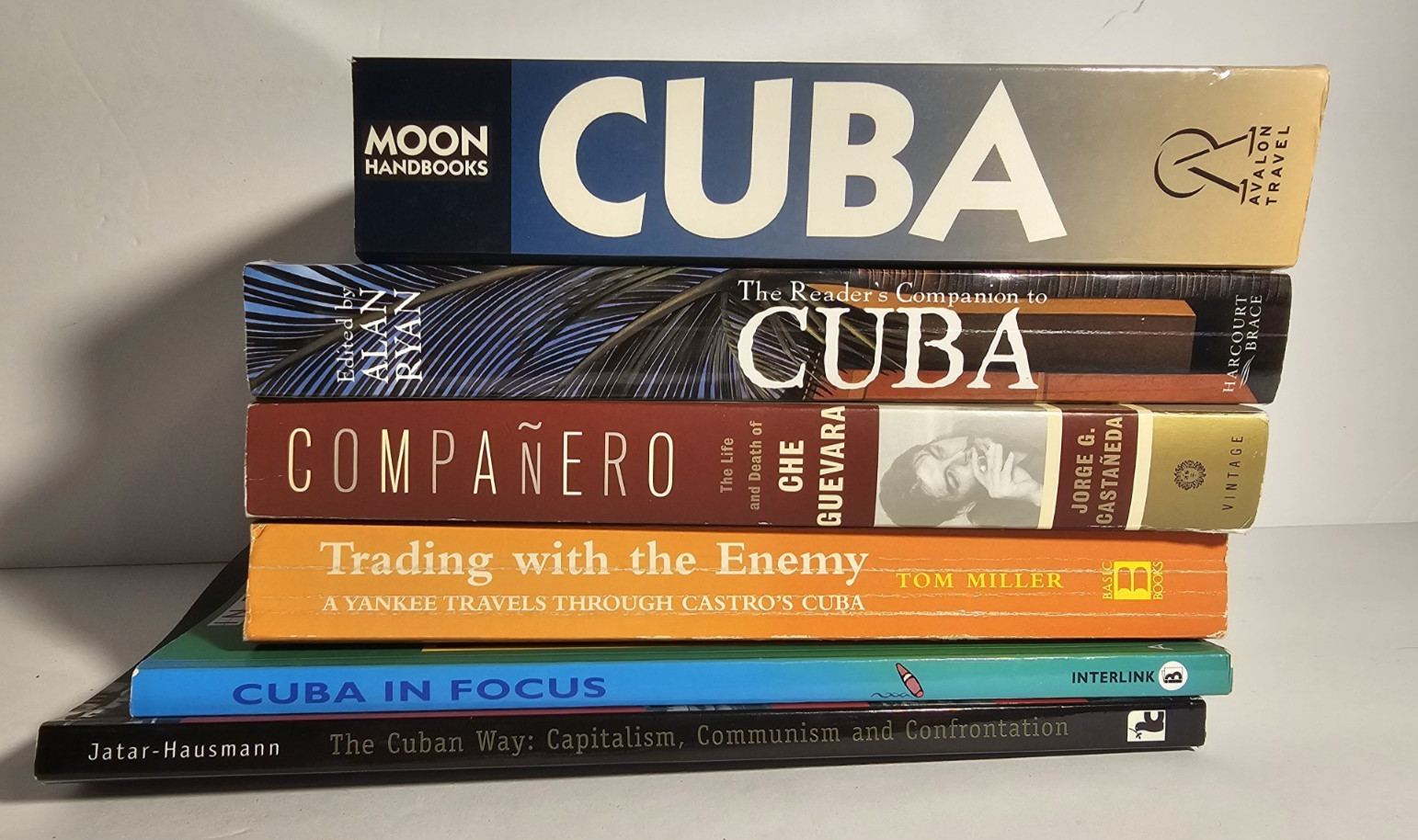 Cuba Book Lot -lot of 6 Che Guevara Castro History Politics Travel Culture Cuban Cuba Book Lot -lot of 6 Che Guevara Castro History Politics Travel Culture Cuban