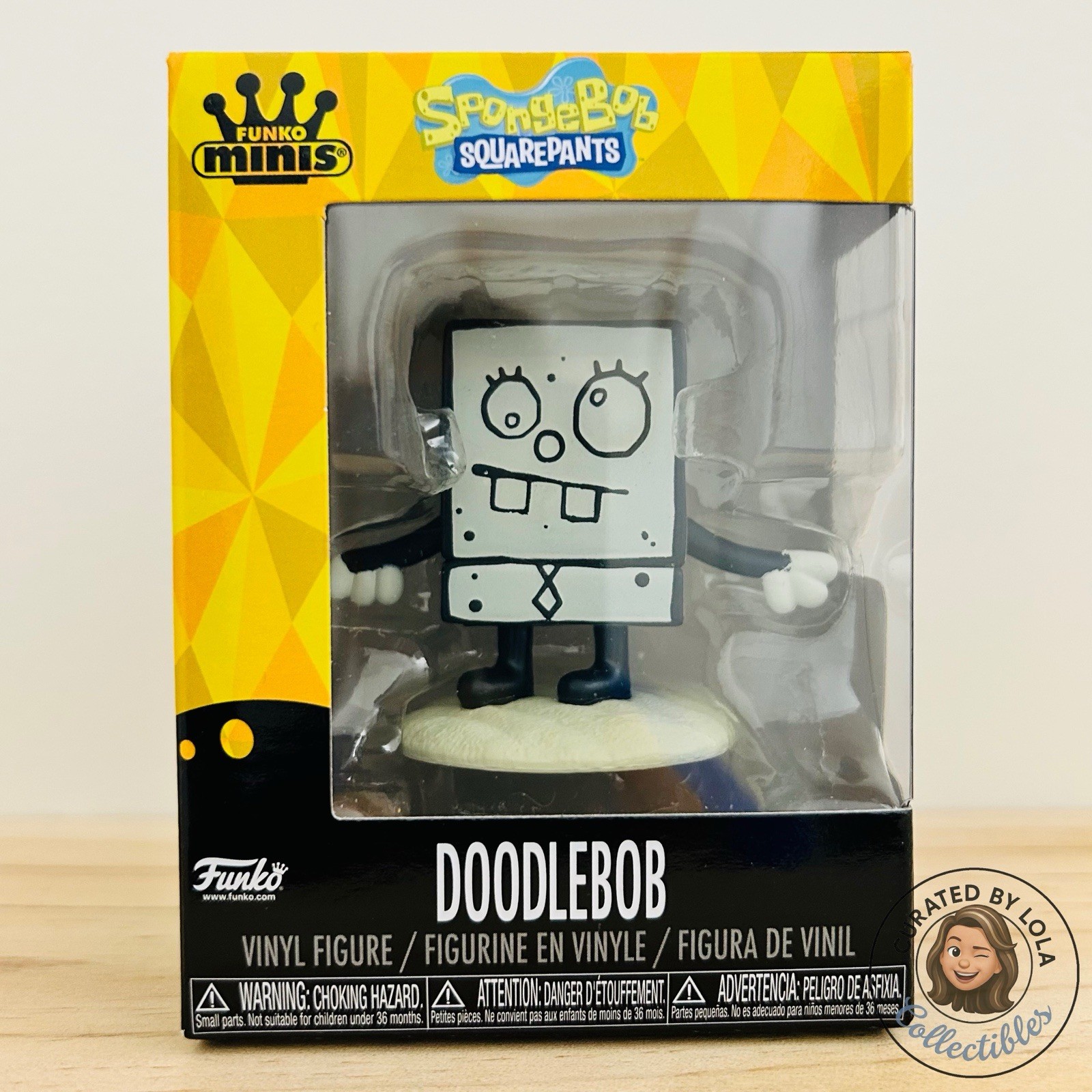Funko Minis SpongeBob SquarePants DoodleBob Vinyl Figure NIB Nickelodeon Funko Minis SpongeBob SquarePants DoodleBob Vinyl Figure NIB Nickelodeon