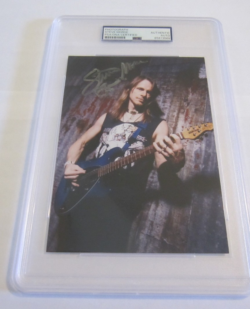 Steve Morse guitarist signed autographed 5x7 photo PSA authentic Deep Purple Steve Morse guitarist signed autographed 5x7 photo PSA authentic Deep Purple