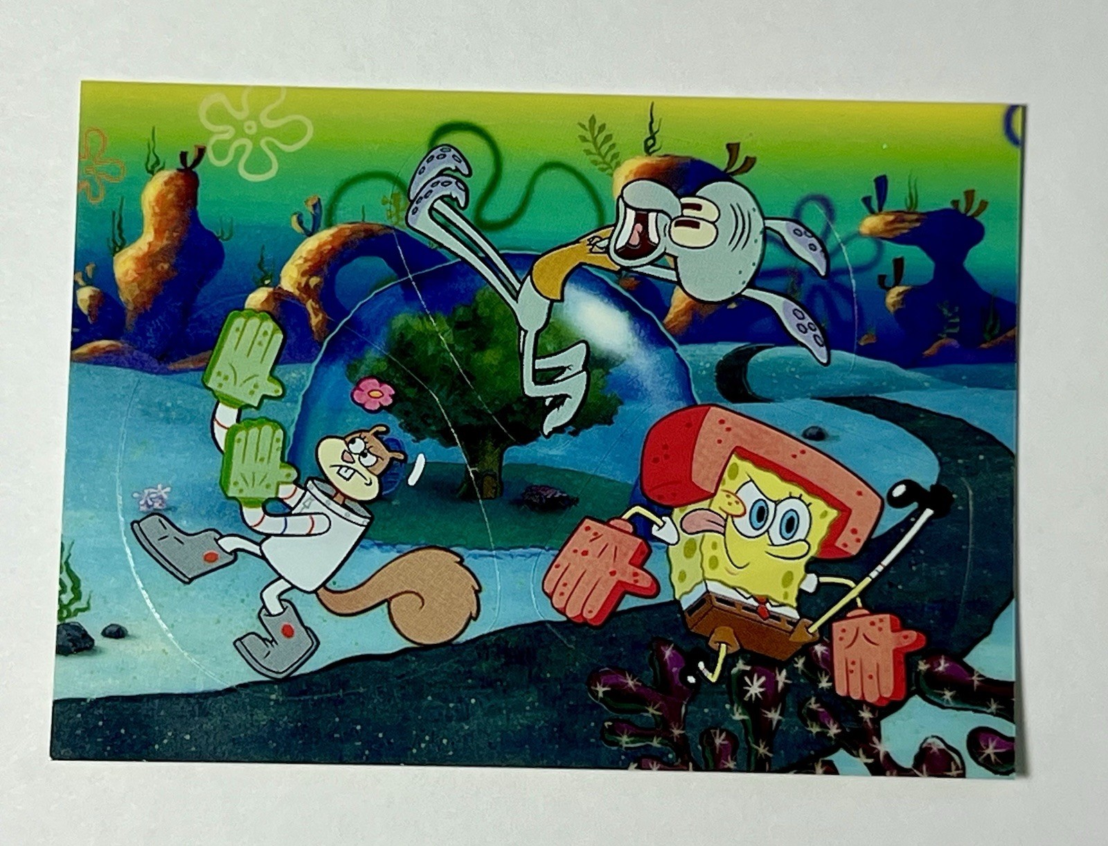 2009 Topps SpongeBob SquarePants #3 Create-A-Scene Series 1 Card 2009 Topps SpongeBob SquarePants #3 Create-A-Scene Series 1 Card