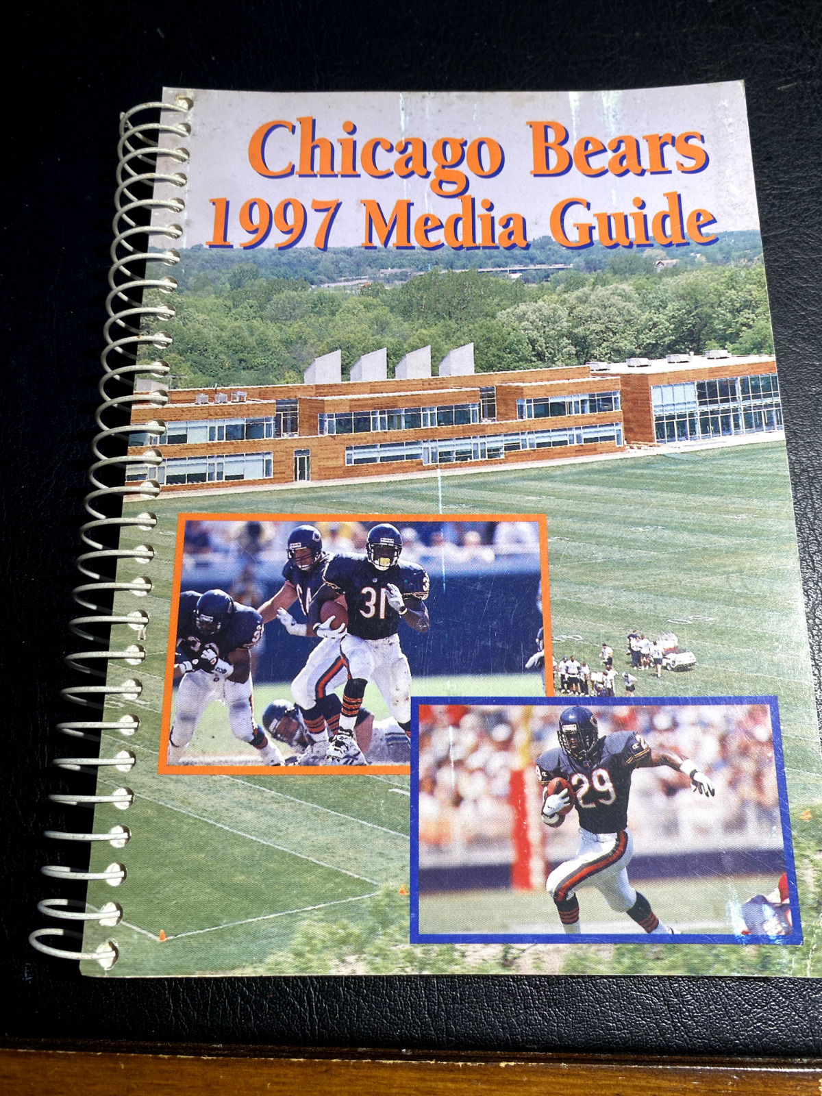 1997 Chicago Bears Media Guide NFL Football