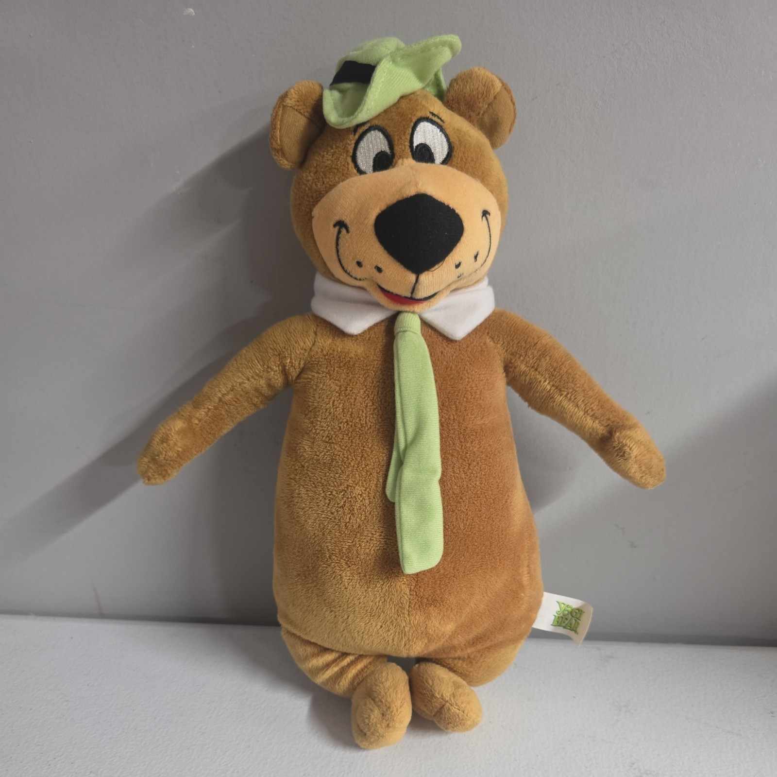 Vintage Yogi Bear Plush 15" Hanna Barbera Stuffed Animal Toy Clean
