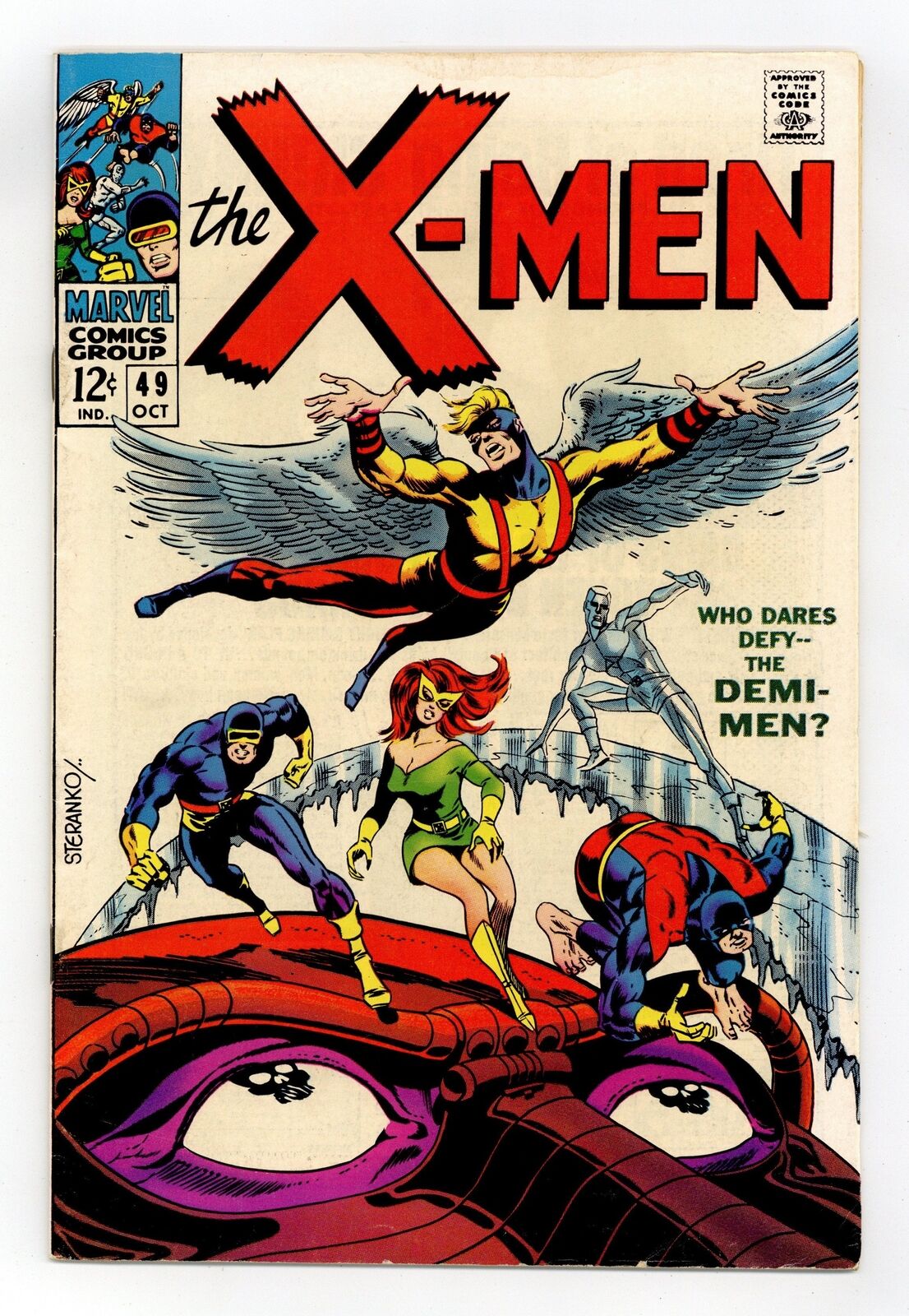 Uncanny X-Men #49 VG+ 4.5 1968 1st app. Lorna Dane (Polaris)
