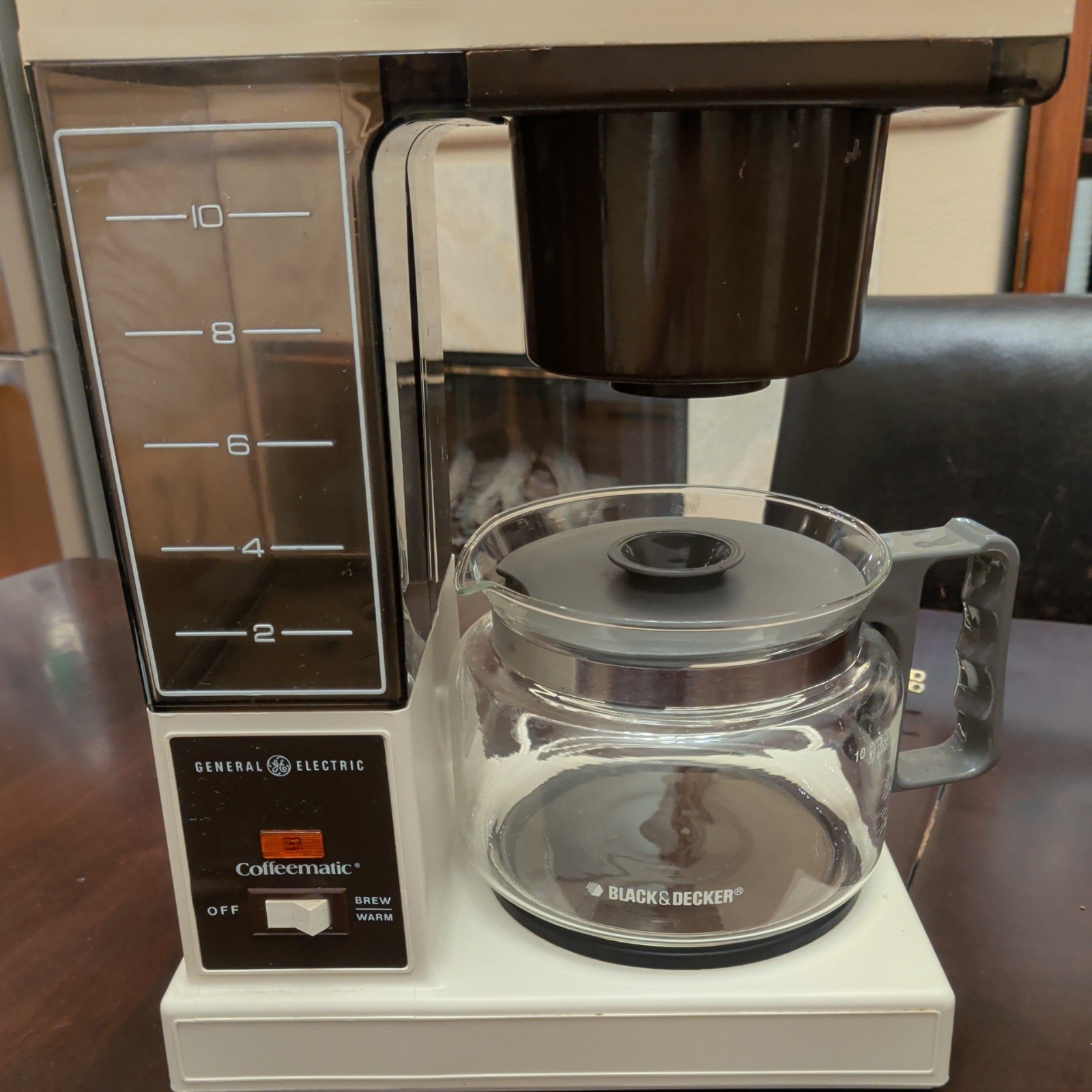 Vintage 1970s General Electric Coffeematic 10 Cup Coffee Maker Retro MCM Tested Vintage 1970s General Electric Coffeematic 10 Cup Coffee Maker Retro MCM Tested