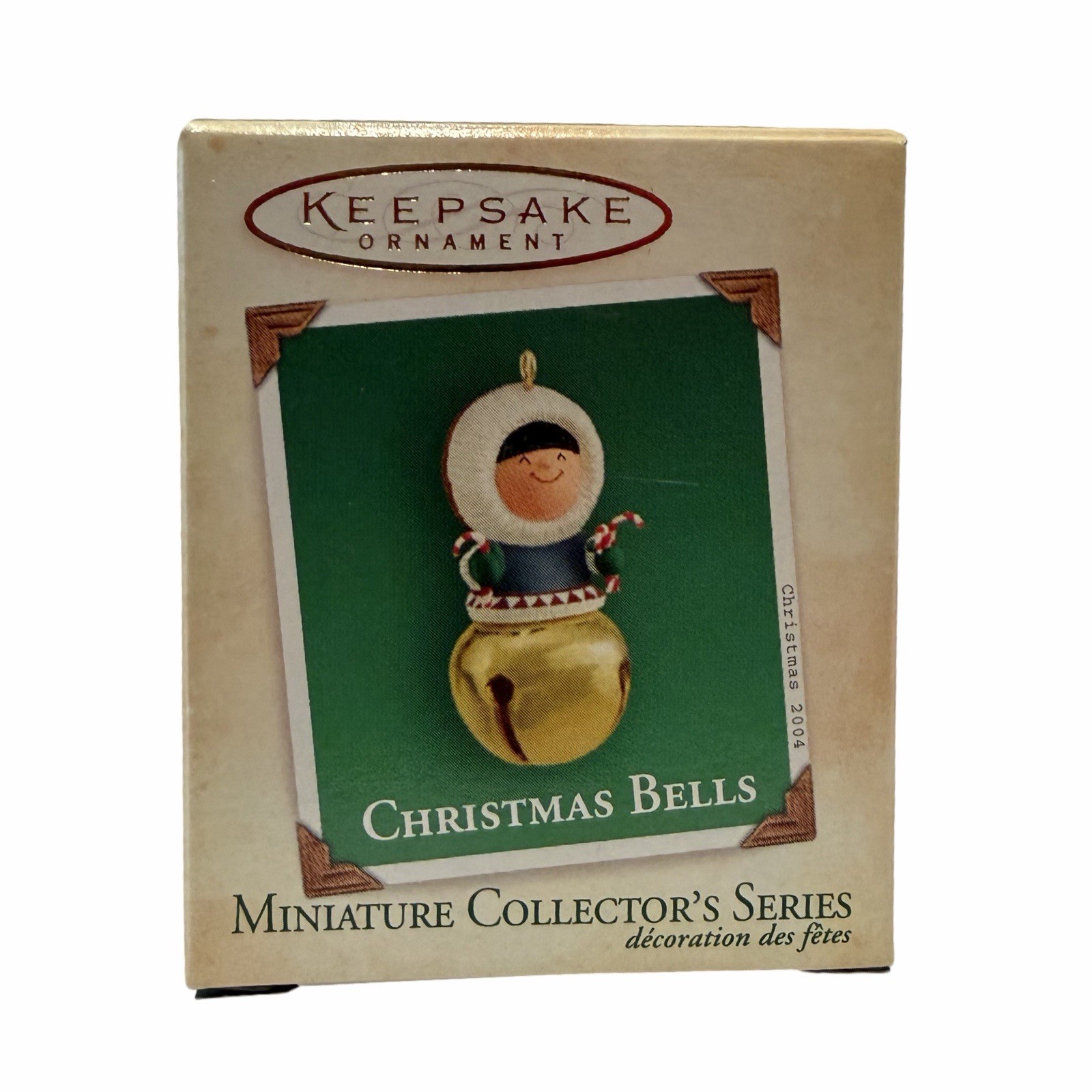 2004 Hallmark Christmas Bells Miniature Keepsake Ornament - Frosty Friends - #10 2004 Hallmark Christmas Bells Miniature Keepsake Ornament - Frosty Friends - #10