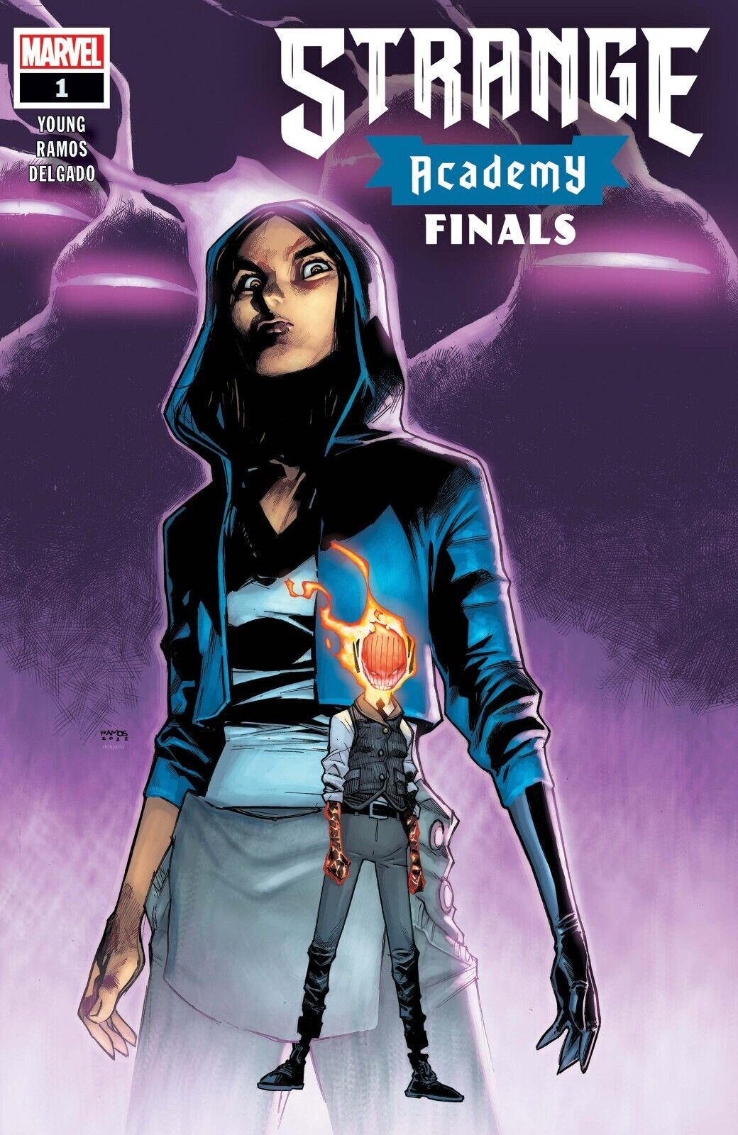 Strange Academy Finals #1 Humberto Ramos Variant Cover Marvel Comics Oct 2022