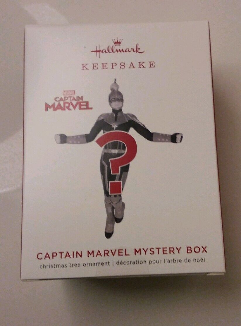 2019 Hallmark Keepsake Captain Marvel Mystery Version Ornament