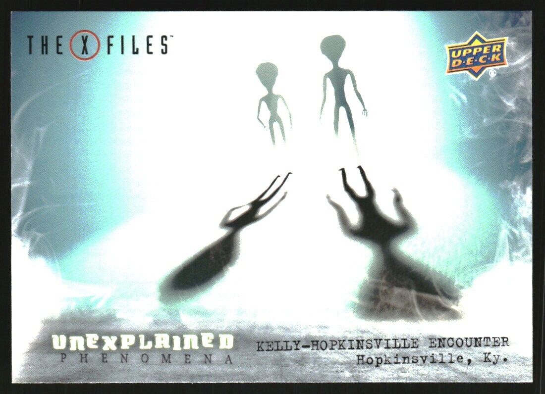 2019 X-Files UFOs and Aliens Unexplained Phenomena #UP4 Kelly-Hopkinsville