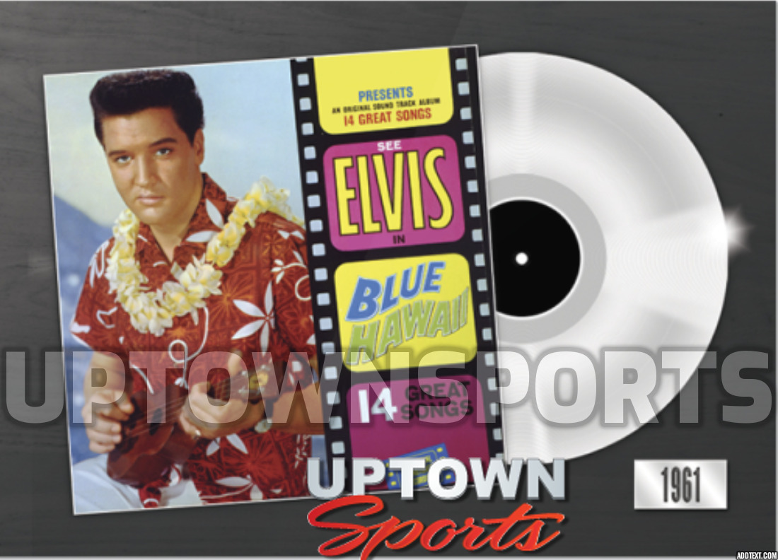 2022 Topps Elvis Presley: The King of Rock and Roll Album Cover Card #6