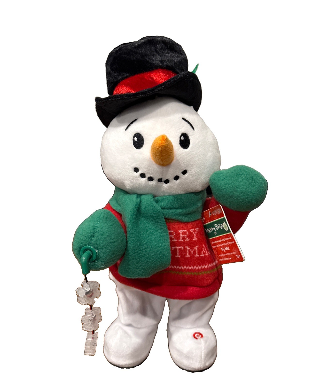 Gemmy 2019 Snowflake Spinning Snowman Remake Holly Jolly Christmas CVS Sings Gemmy 2019 Snowflake Spinning Snowman Remake Holly Jolly Christmas CVS Sings