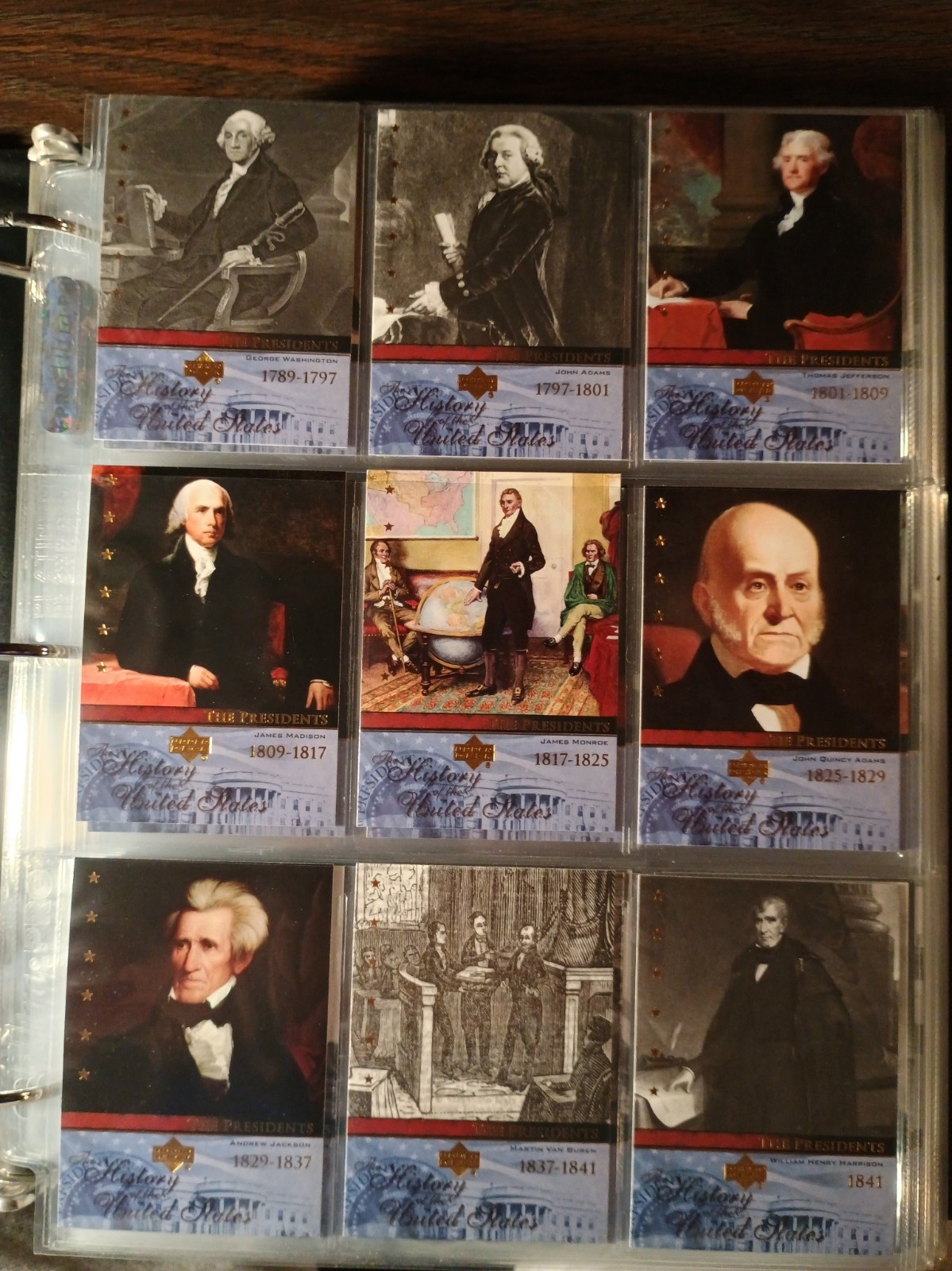 2004 Upper Deck The History Of The United States Complete With  extra Chase Sets