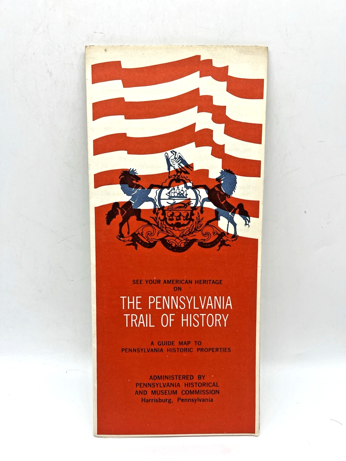 Vintage The Pennsylvania Trail of History Guide to Historic Properties Brochure Vintage The Pennsylvania Trail of History Guide to Historic Properties Brochure