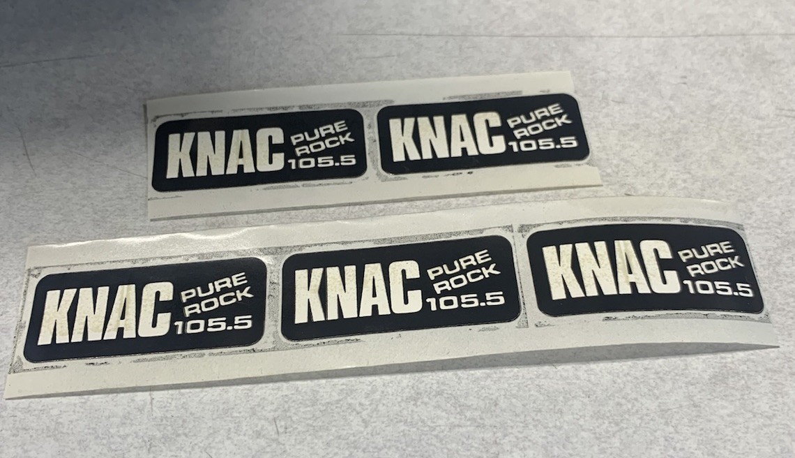 Lot of 5 KNAC 105.5 Pure Rock Mini Stickers LA Metal 🎸 🤘🏼Radio Station Lot of 5 KNAC 105.5 Pure Rock Mini Stickers LA Metal 🎸 🤘🏼Radio Station