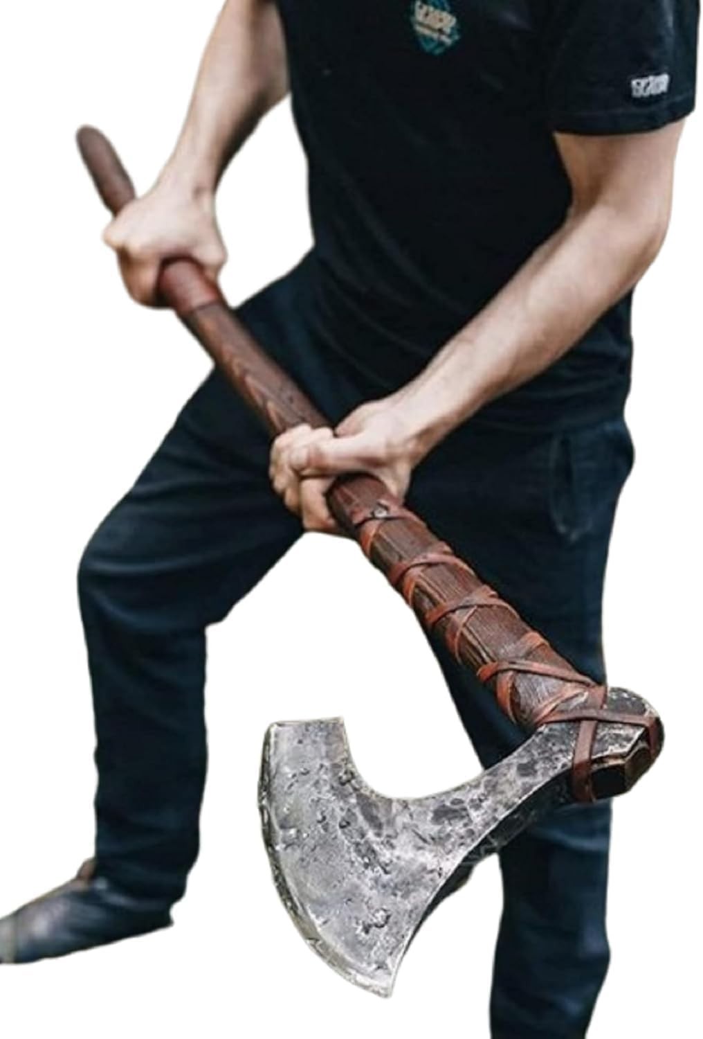 Viking Axe Real, Large Norse Axe - Dane Ax Hatchet Beared Camping Axe Viking Axe Real, Large Norse Axe - Dane Ax Hatchet Beared Camping Axe