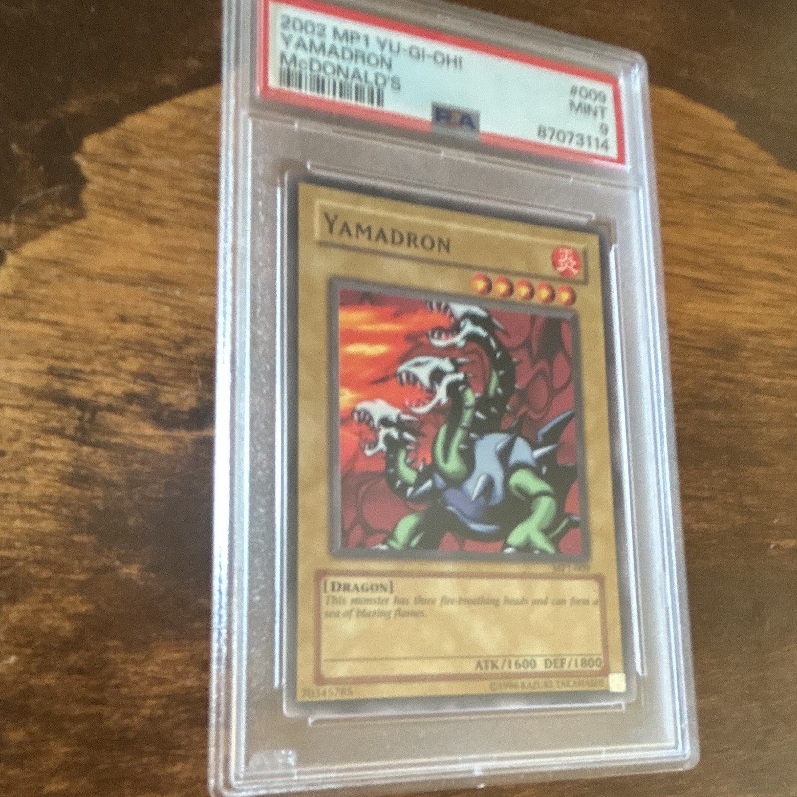 McDonald's 2002 Yu-Gi-Oh McDonald's Yamadron #009 PSA 10 87073114 McDonald's 2002 Yu-Gi-Oh McDonald's Yamadron #009 PSA 10 87073114