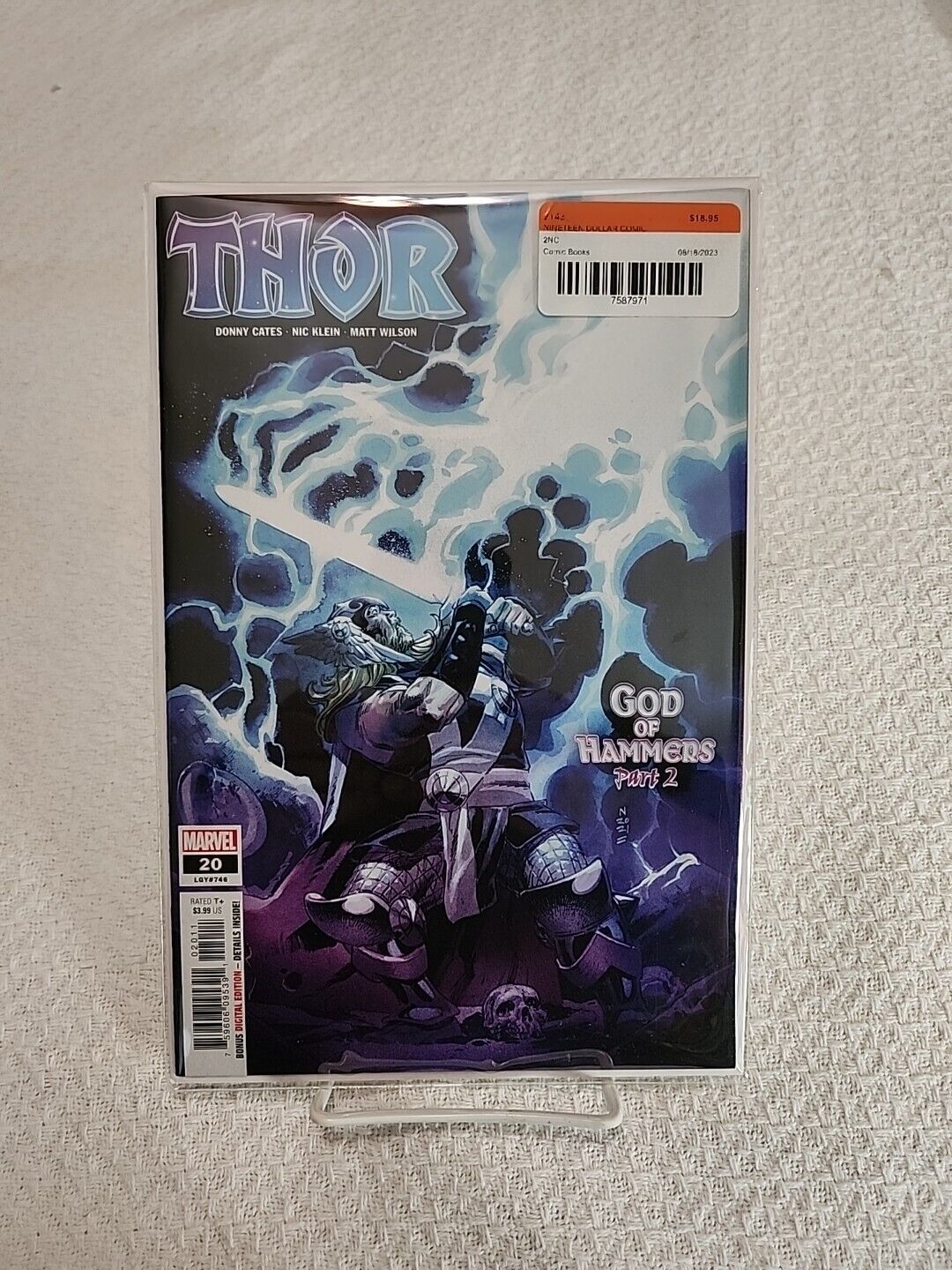 Thor #20 (Marvel 2022) 1st App Mjolnir God of Hammers - Donny Cates