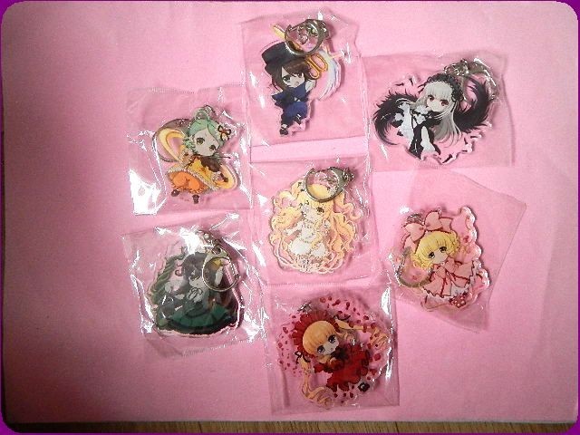 Rozen Maiden DMM Scratch Acrylic Stand Set (7 Types)Full set New Rozen Maiden DMM Scratch Acrylic Stand Set (7 Types)Full set New