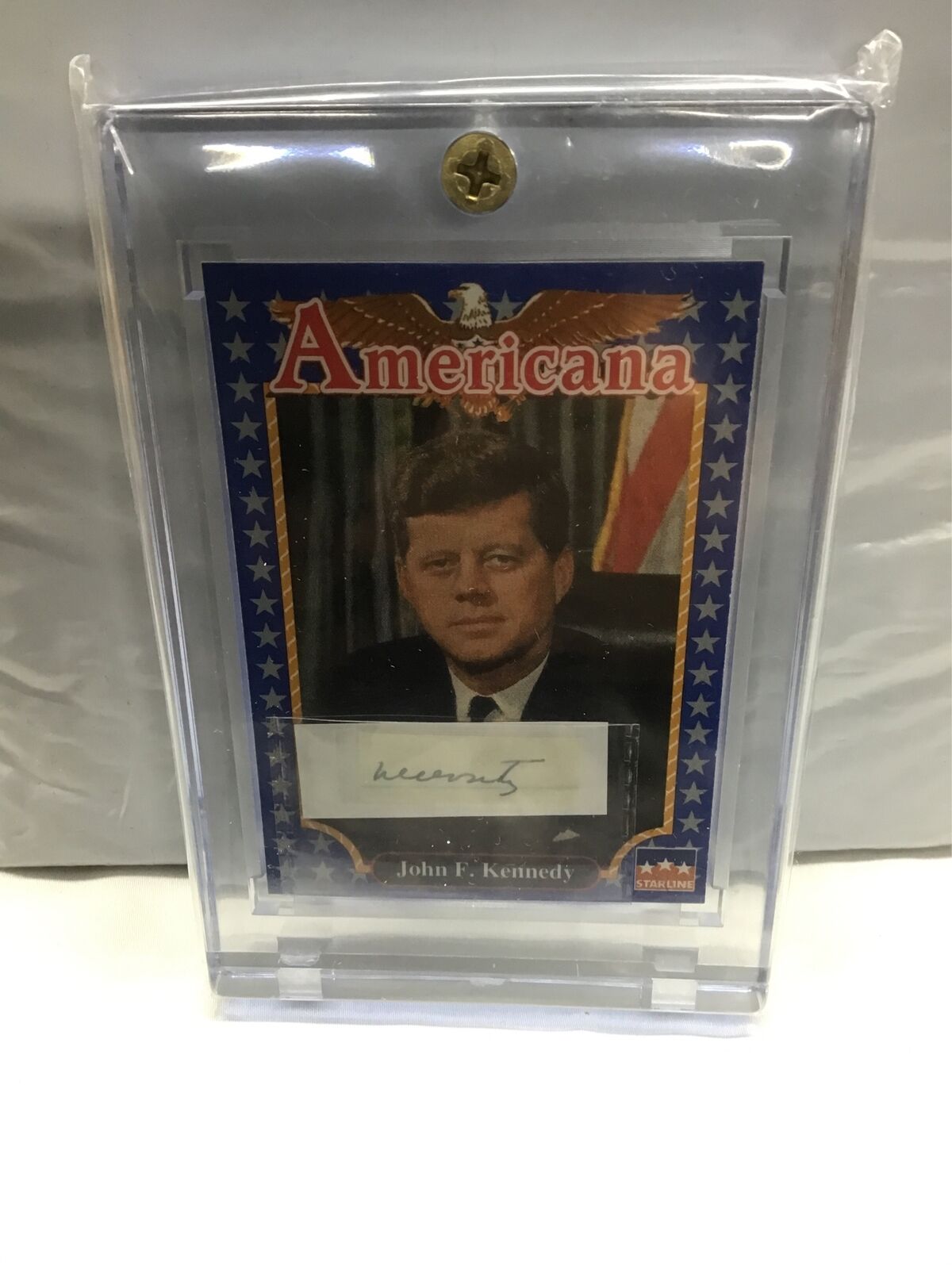 President John Kennedy Handwritten Word - Great Displays W/ Proof