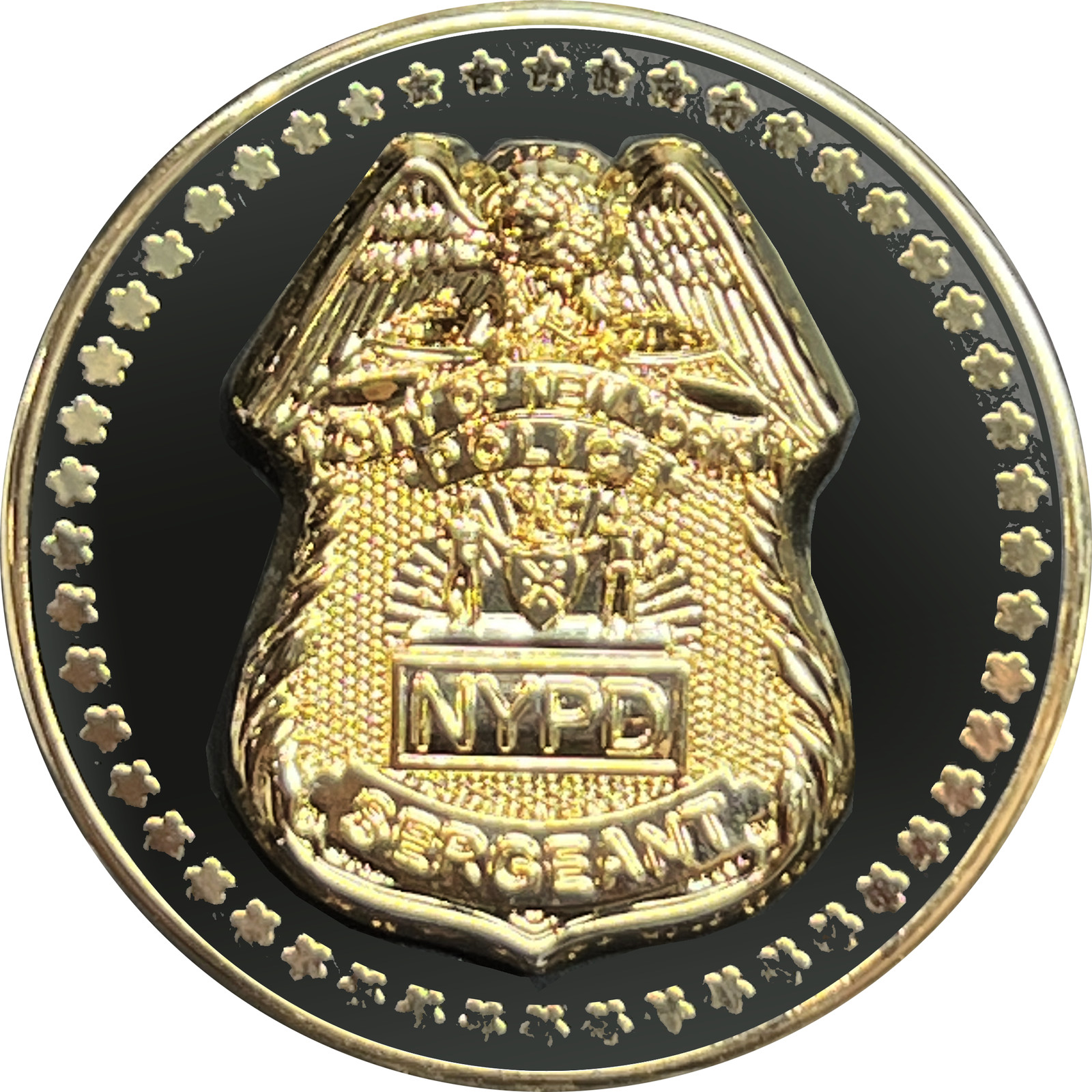 GL4-009 NYPD Sergeant Lapel Pin real 24KT Gold Plated New York City Police Sgt GL4-009 NYPD Sergeant Lapel Pin real 24KT Gold Plated New York City Police Sgt