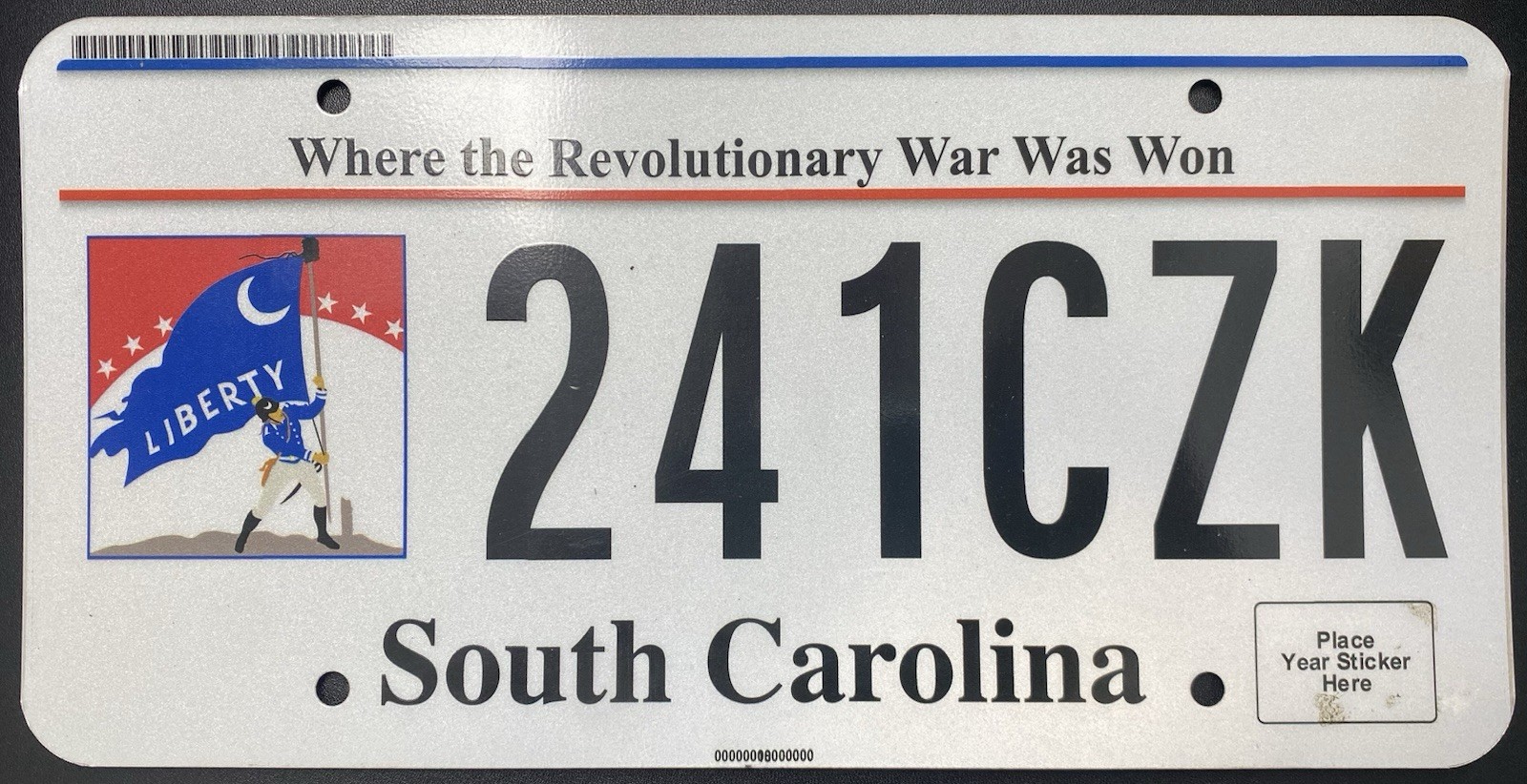 2020 ‘s SOUTH CAROLINA Where the Revolutionary War Was Won License Plate 2020 ‘s SOUTH CAROLINA Where the Revolutionary War Was Won License Plate