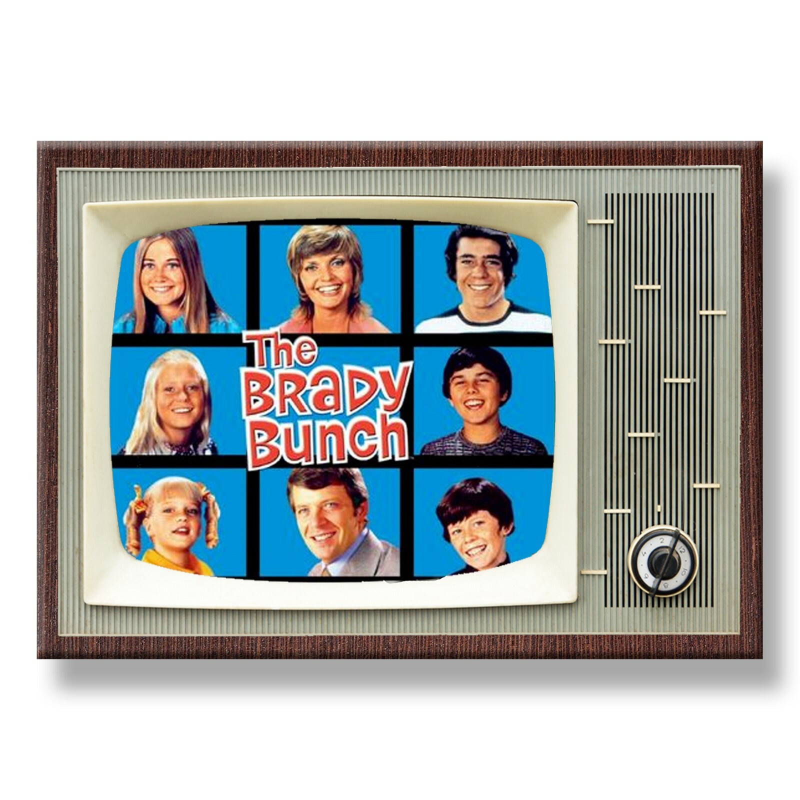 THE BRADY BUNCH TV 3.5 inches x 2.5 inches FRIDGE MAGNET THE BRADY BUNCH TV 3.5 inches x 2.5 inches FRIDGE MAGNET