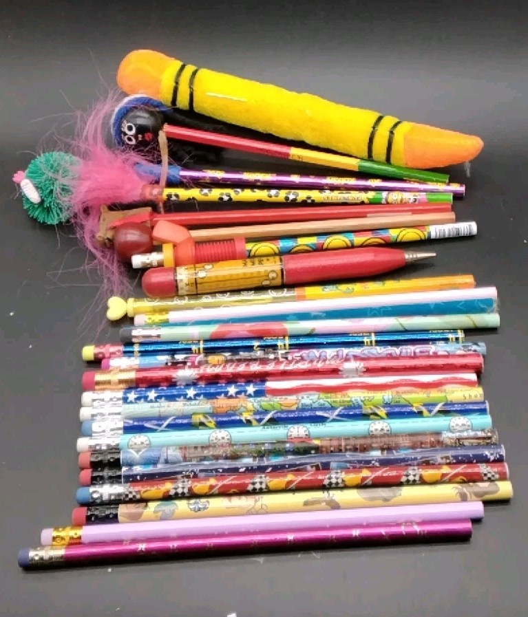 LOT of 25 Unused Novelty Pencils Incluring Brands: McDonalds, Lego, & More LOT of 25 Unused Novelty Pencils Incluring Brands: McDonalds, Lego, & More