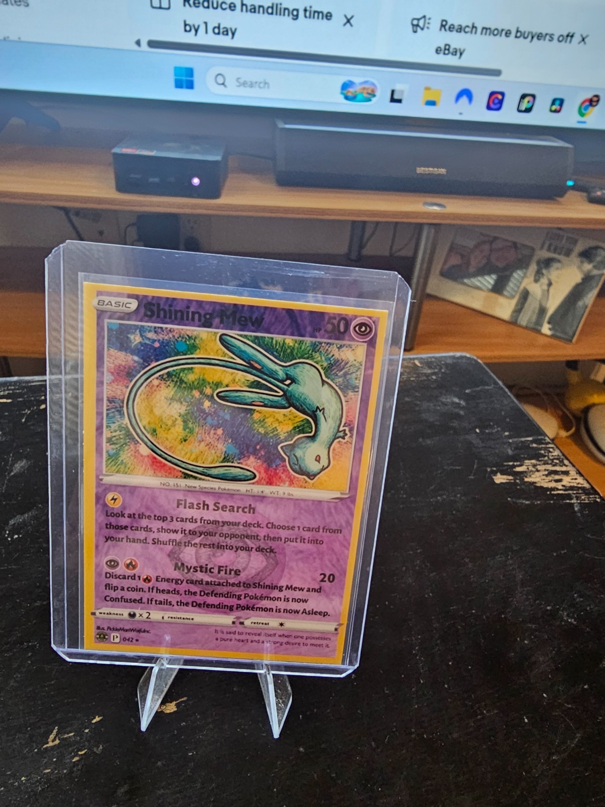 Shining Mew 5/15 Gotta Sketch 'Em All Pokémon Shining Mew 5/15 Gotta Sketch 'Em All Pokémon