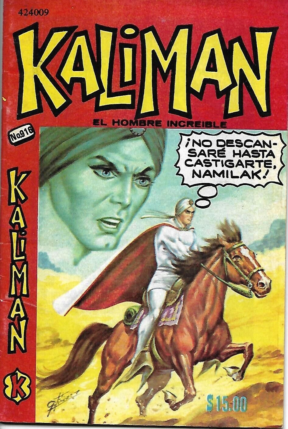 Kaliman El Hombre Increible #916 - Junio 17, 1983 - Mexico