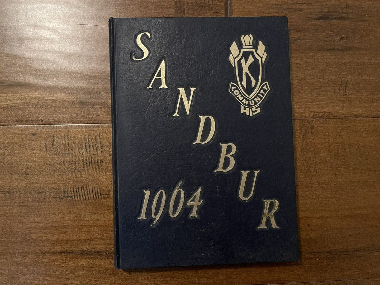 Original 1964 Knox High School Knox, Indiana The Sandbur Hardcover Yearbook