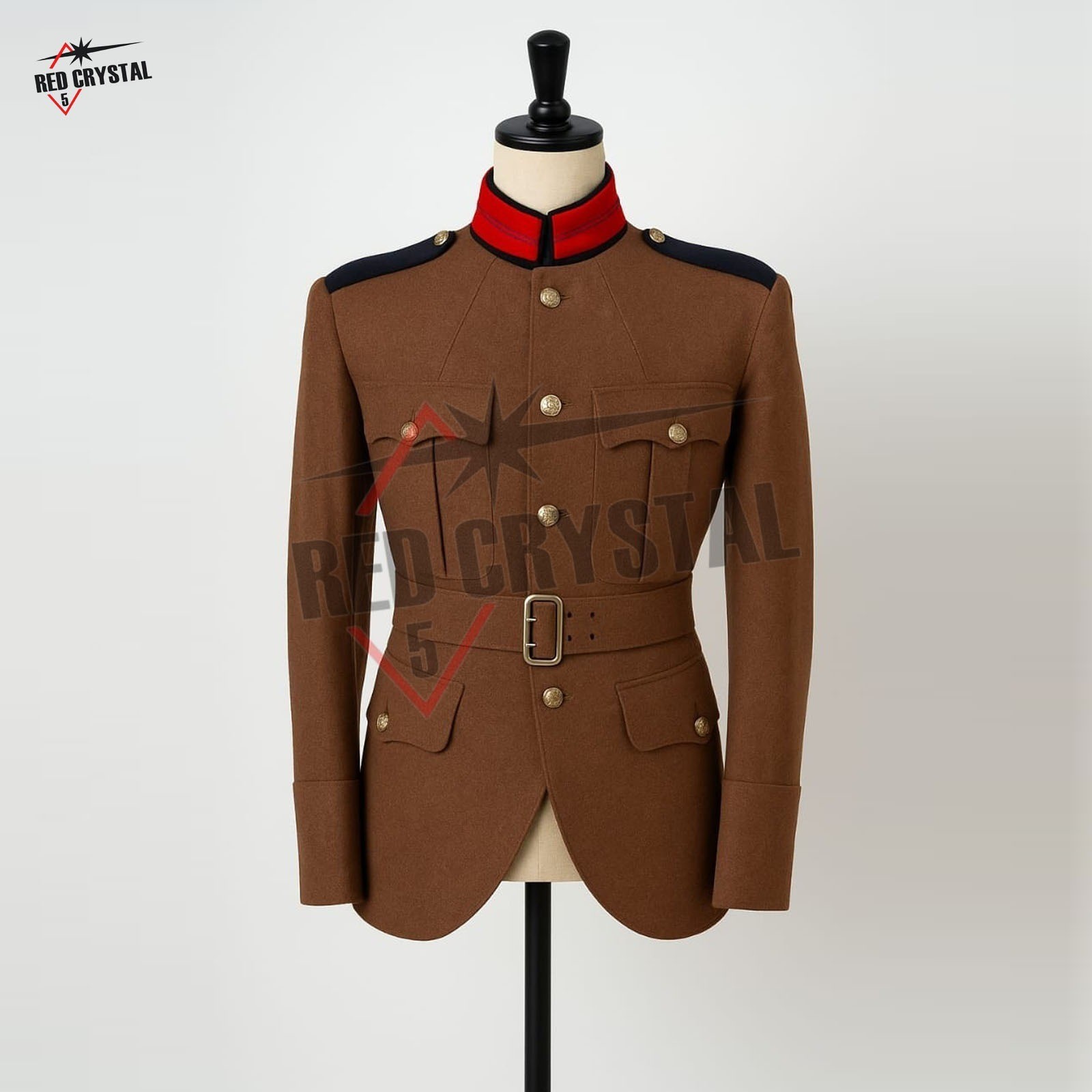New London Scottish Officer's Mess Brown Wool Dress Fast shipping New London Scottish Officer's Mess Brown Wool Dress Fast shipping