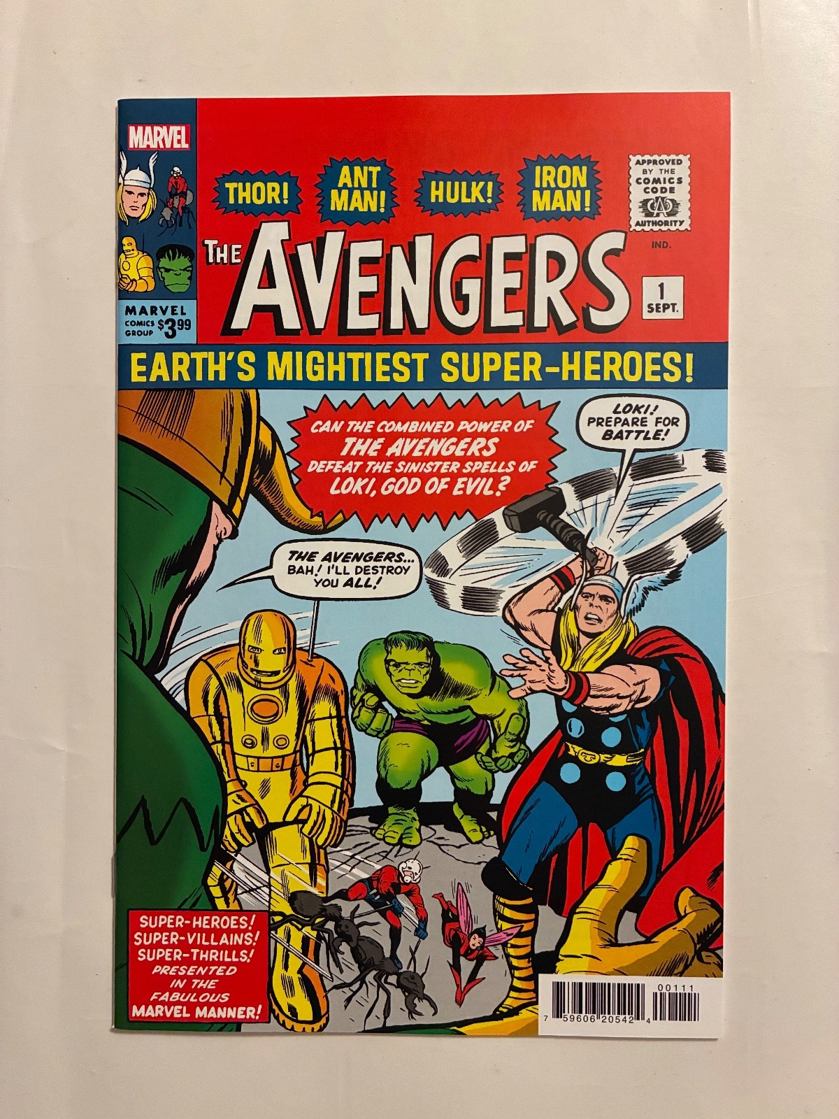 Avengers #1 (2023) Facsimile Edition | 1st Avengers App. | BRAND NEW NM/NM+ Avengers #1 (2023) Facsimile Edition | 1st Avengers App. | BRAND NEW NM/NM+