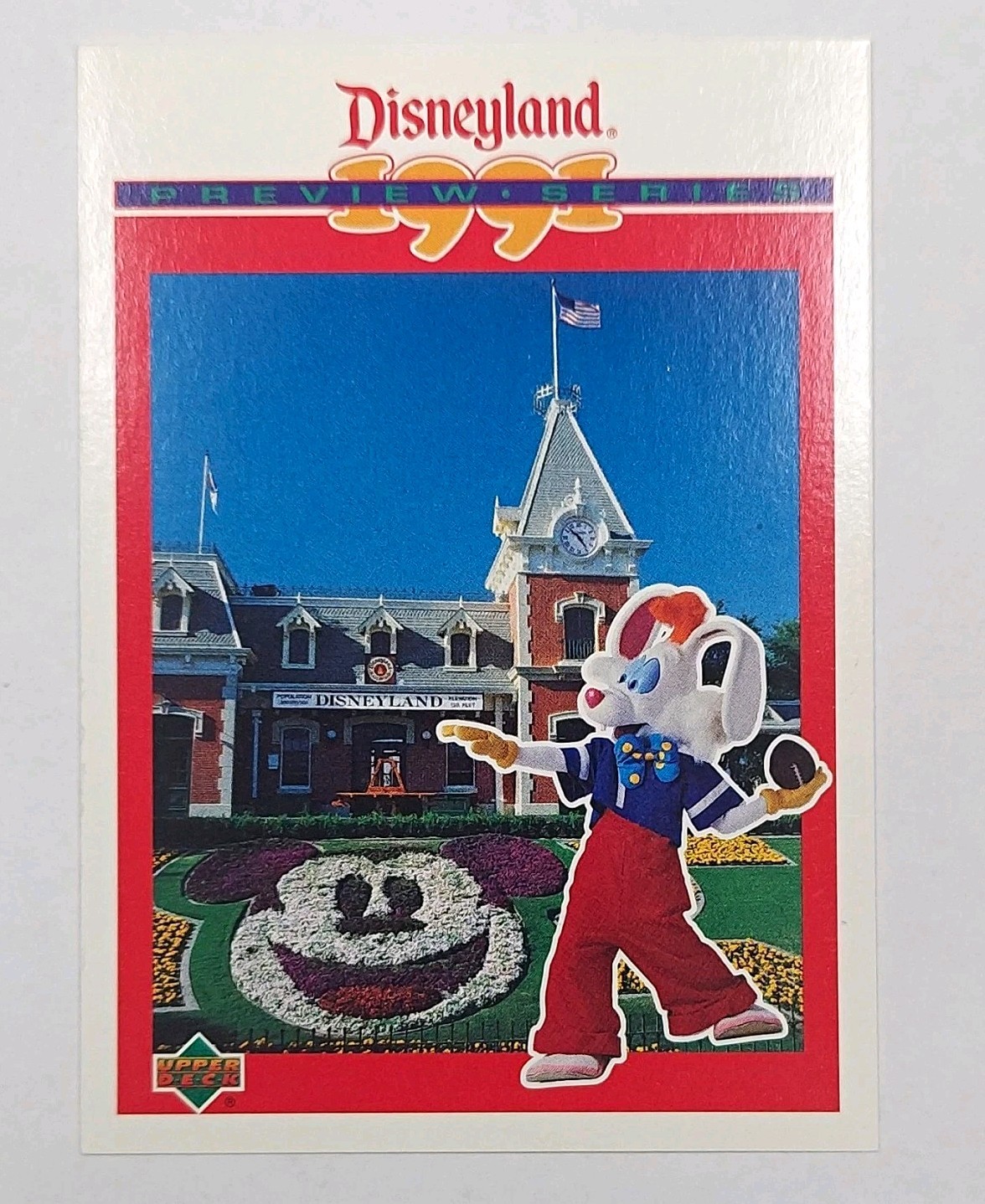 1991Upper Deck Previews Disney Promo Non-Sport Trading Card Roger Rabbit NM-MT 1991Upper Deck Previews Disney Promo Non-Sport Trading Card Roger Rabbit NM-MT