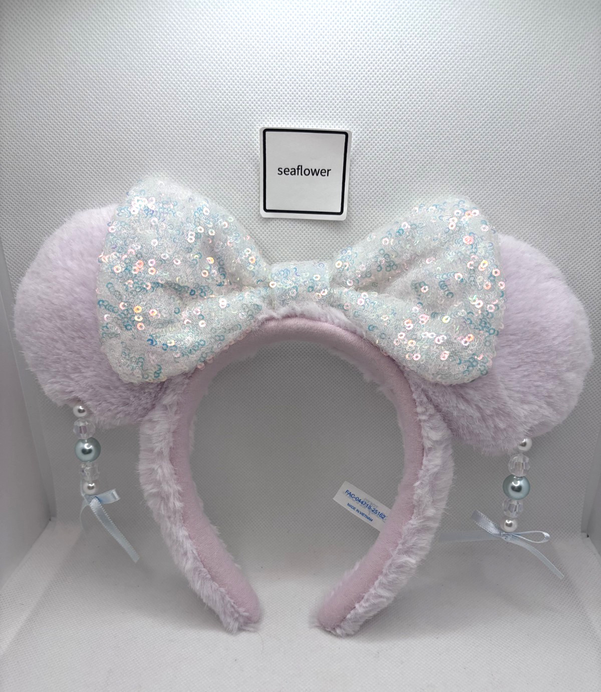 Tokyo Disney Resort Headband Minnie Mouse Pink fur Ears JAPAN Tokyo Disney Resort Headband Minnie Mouse Pink fur Ears JAPAN