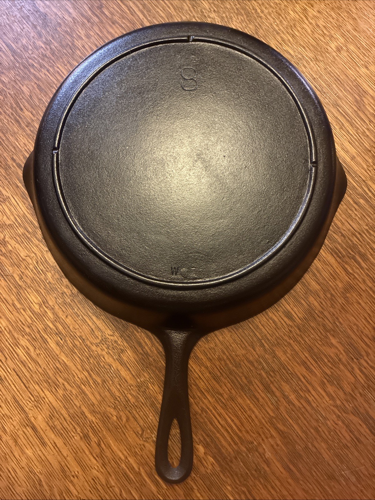 Three Notch Lodge #8 Fully Restored Cast-Iron Skillet 10” Three Notch Lodge #8 Fully Restored Cast-Iron Skillet 10”