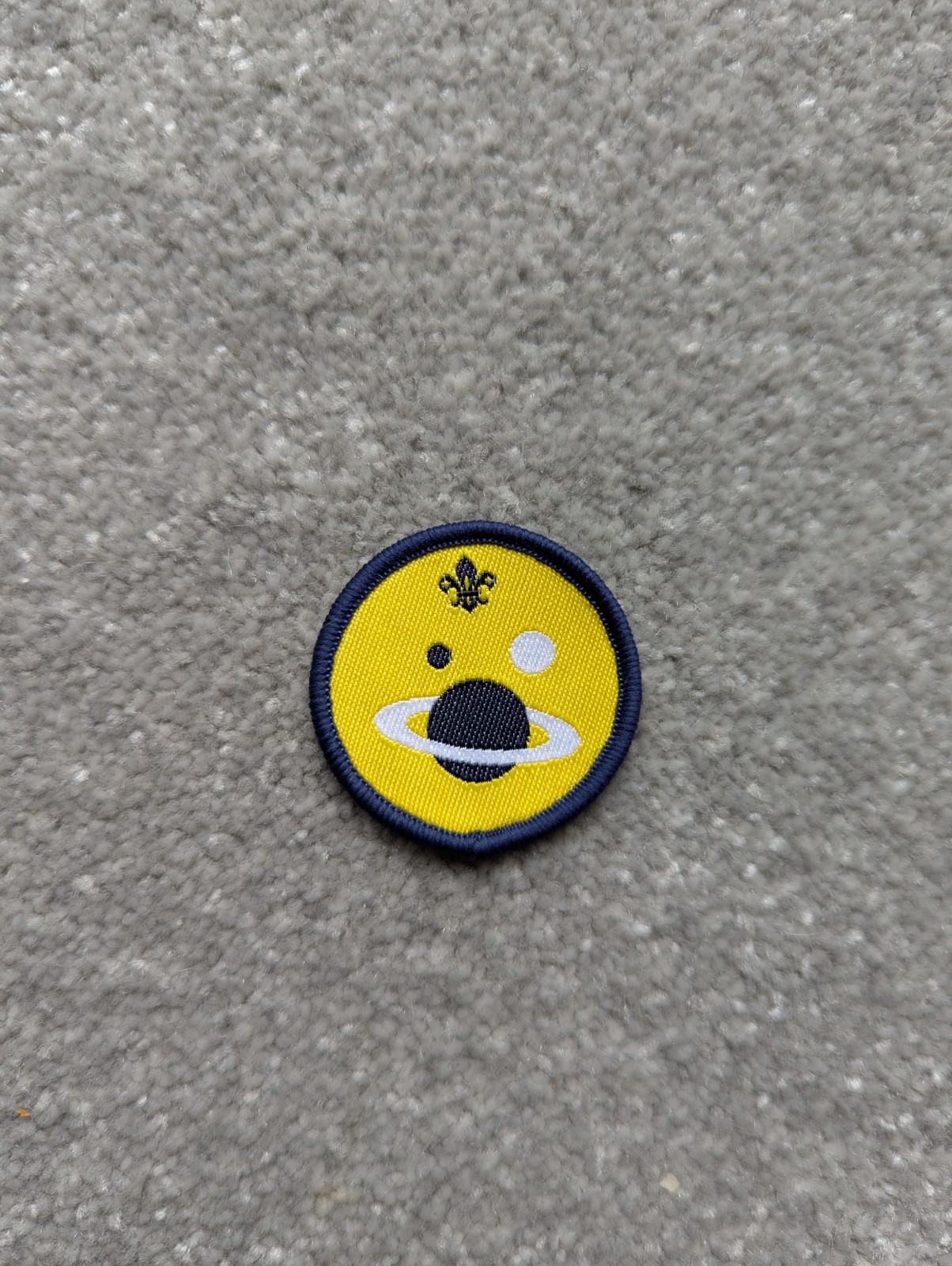 Beavers Scout Space Activity Badge Old Logo New