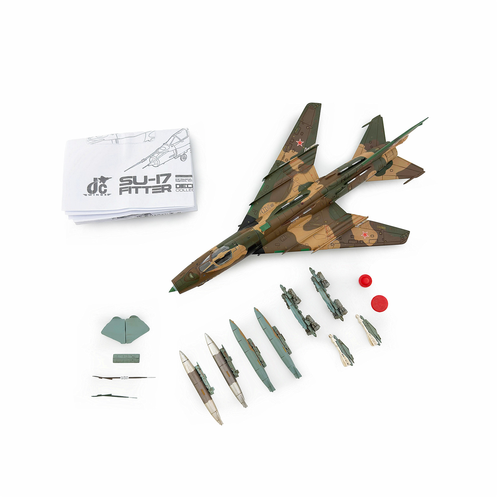 JC Wings 1/72 Su SU-17 Fitter Bomber Metal Model Fighter Collection Toy In Stock JC Wings 1/72 Su SU-17 Fitter Bomber Metal Model Fighter Collection Toy In Stock