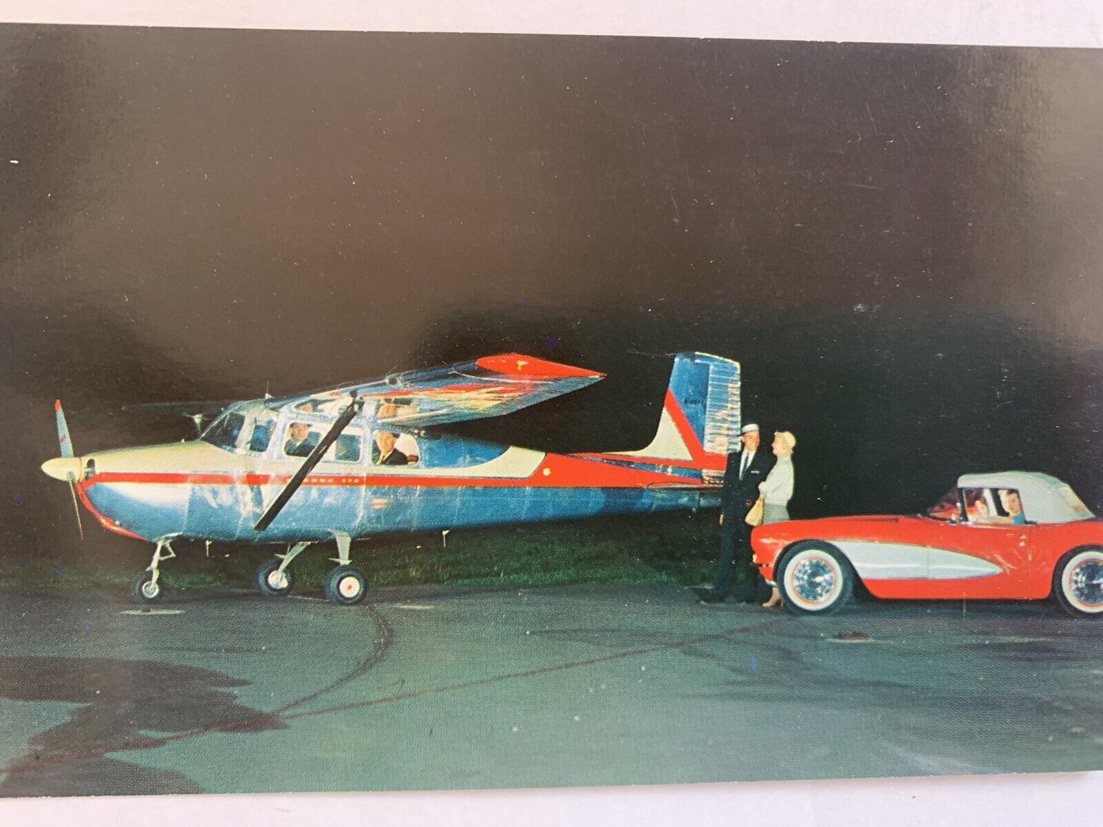 Promotional Postcard Vintage 1962 Cessna Model 172 Unused Dealer's