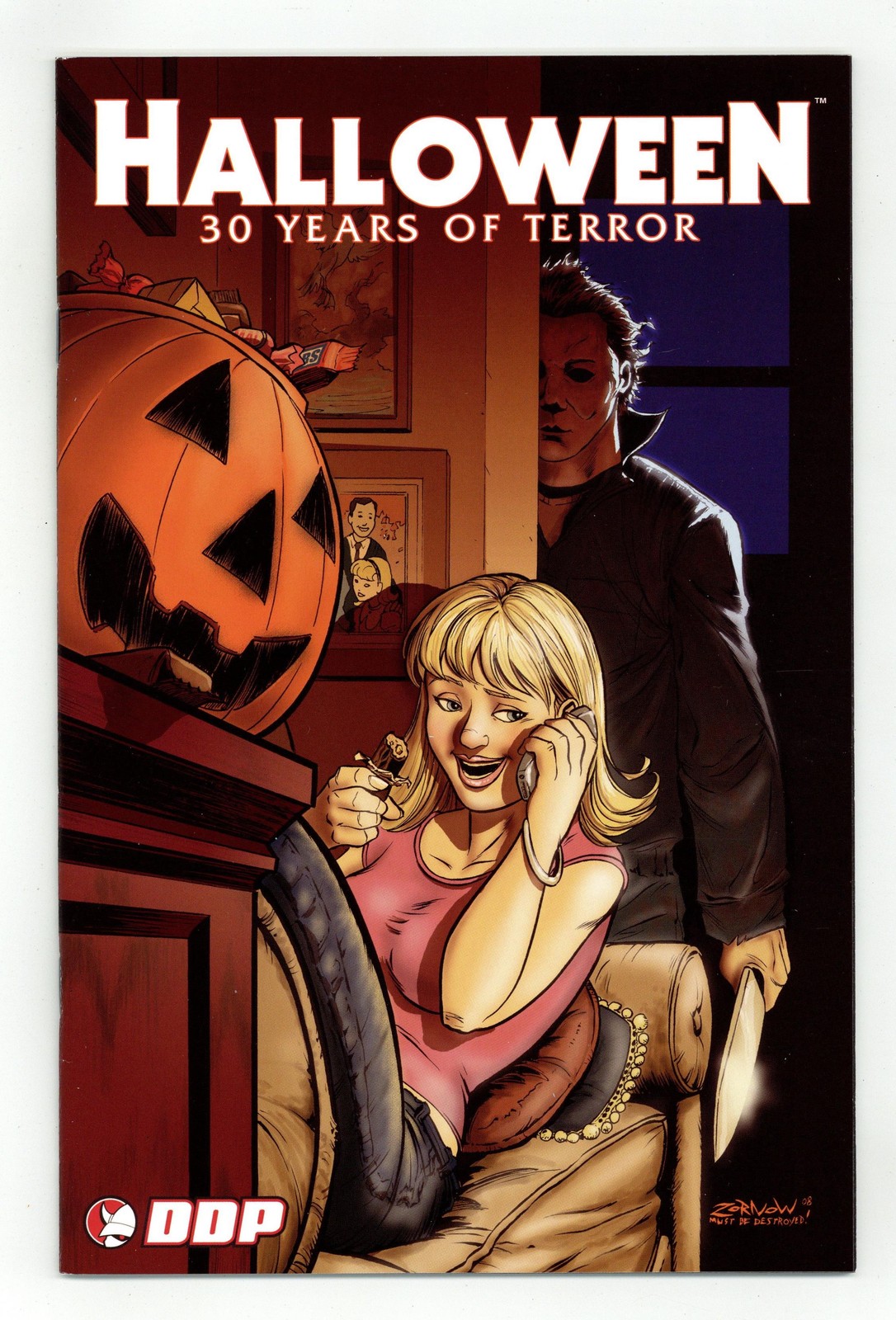 Halloween 30 Years of Terror 1C Zornow Variant VF+ 8.5 2008