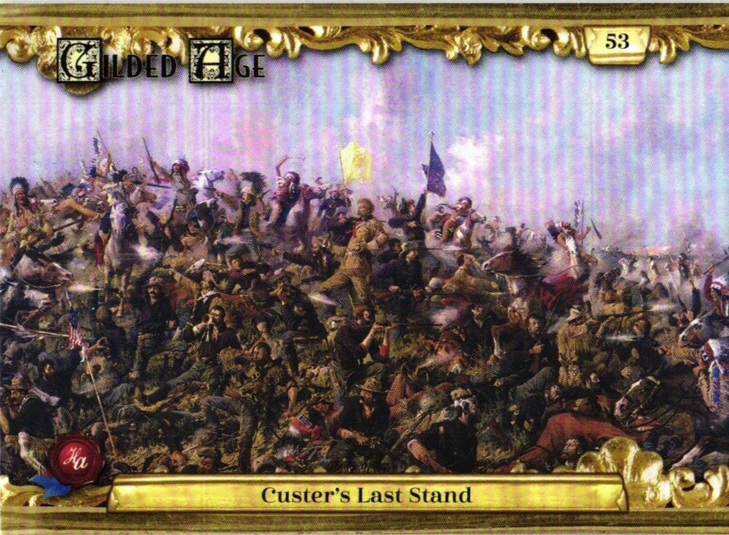 Custer's Last Stand Little Big Horn Gilded Age Historic Autograph Trading Card