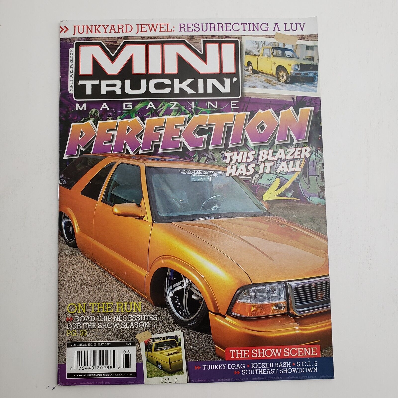 Mini Truckin' Magazine May 2012 Volume 26 Number 5 Minitruckin Trucking 2012