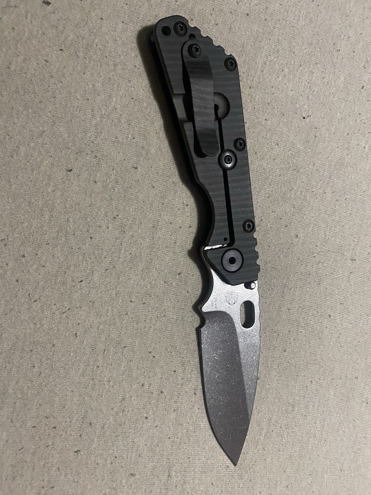 Strider M. Strider G10 Handle Frame Lock Manual Plain Drop Point CTS-XHP steel Strider M. Strider G10 Handle Frame Lock Manual Plain Drop Point CTS-XHP steel