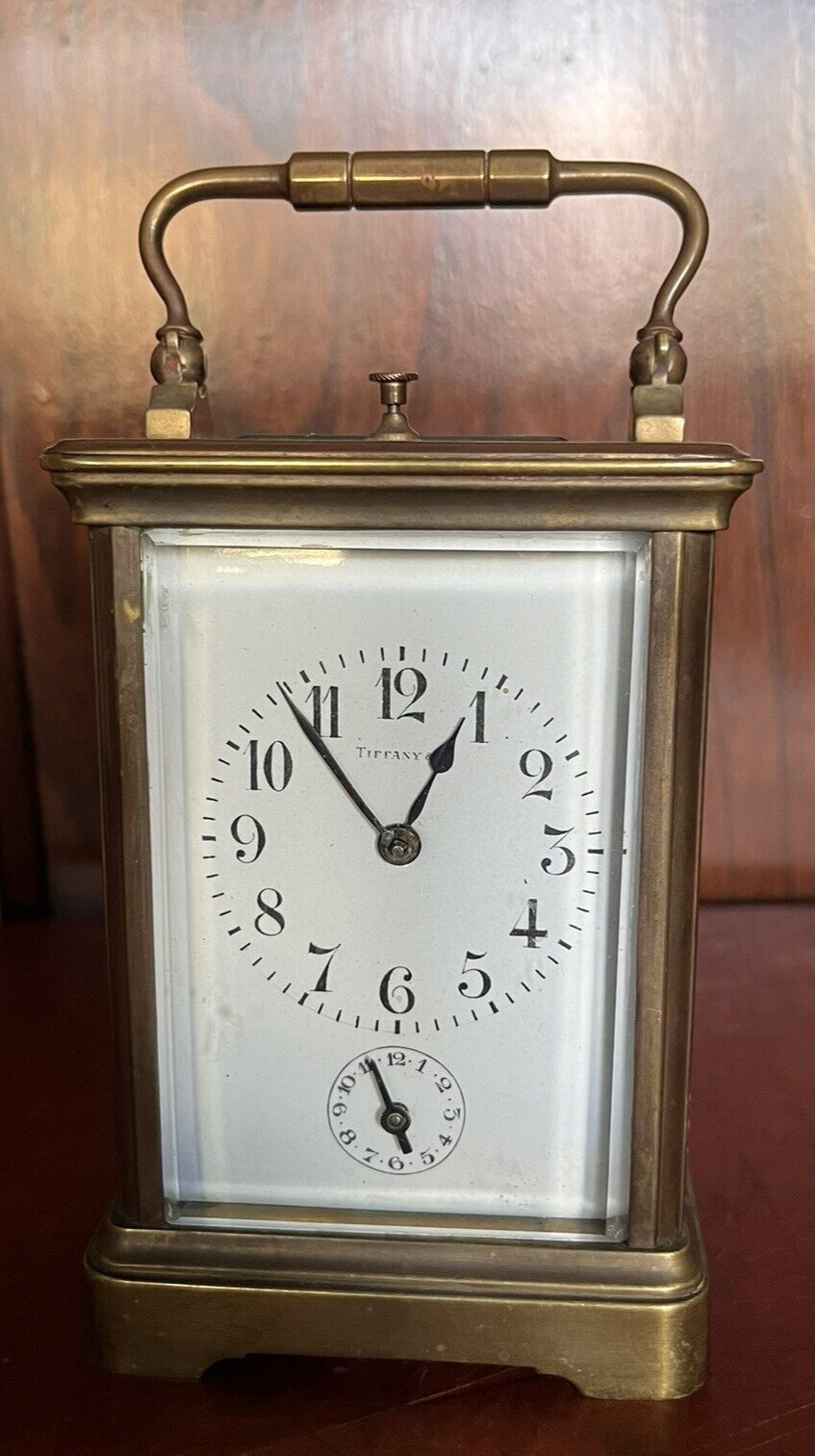 Tiffany & Co. Vintage Carriage Clock